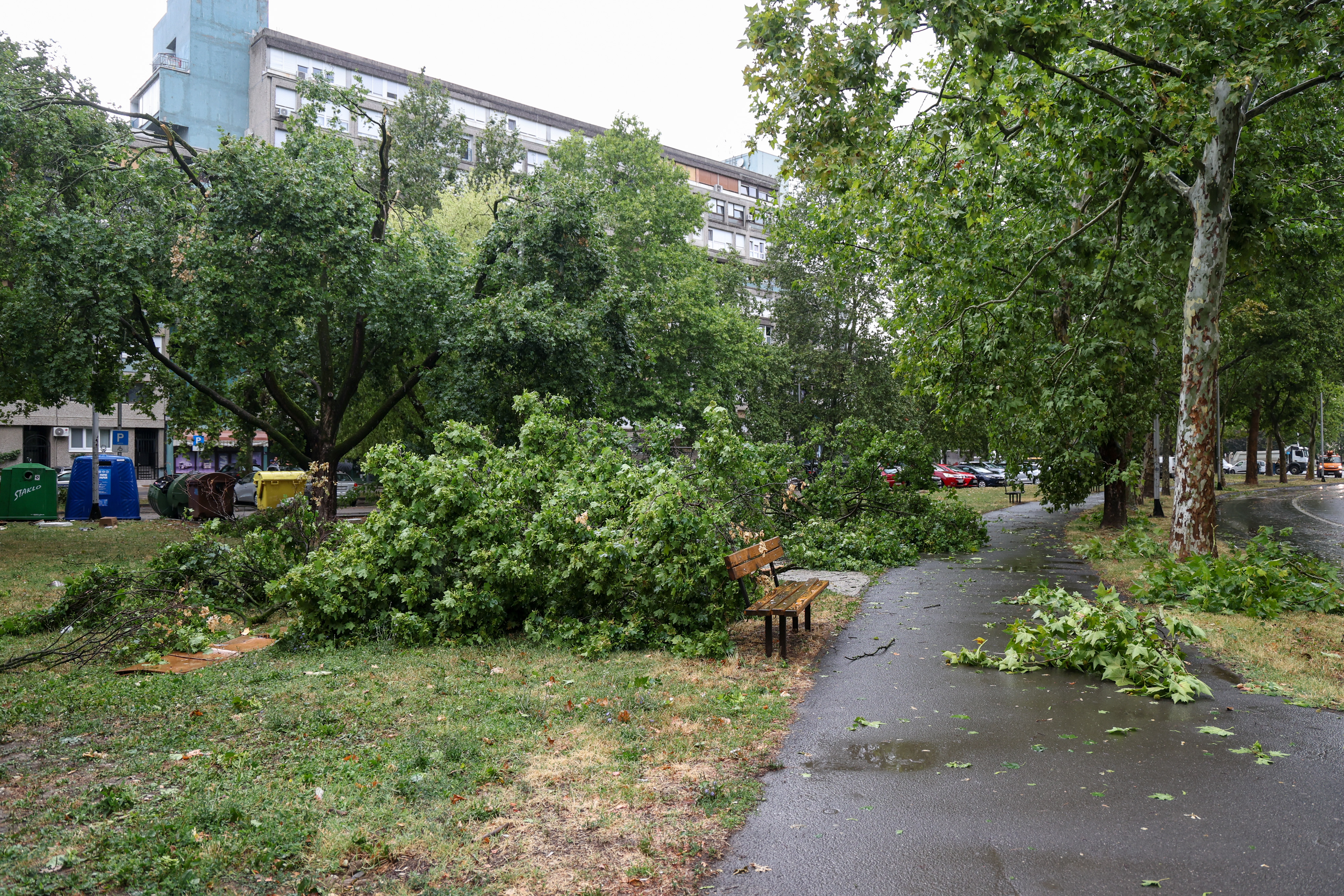 Neurje na Hrvaškem.