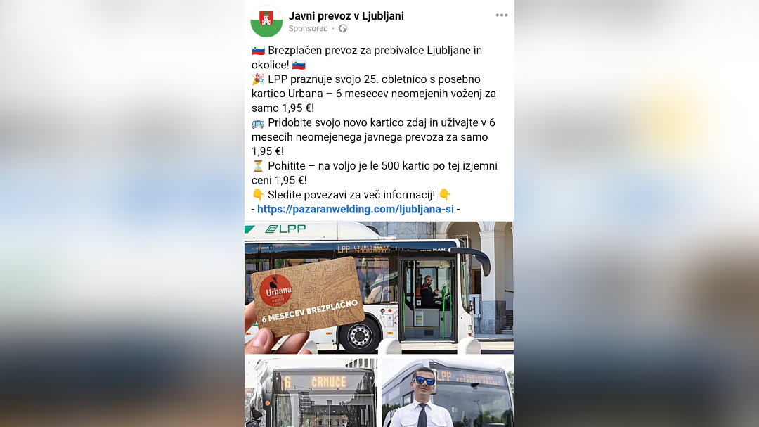 Spletna goljufija LPP