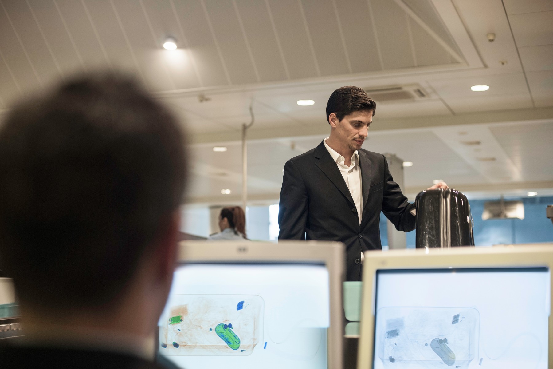 pregled skerinranje prtljage na letališču PROFIMEDIA