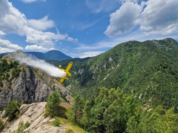 Air tractor nad Žerjavom