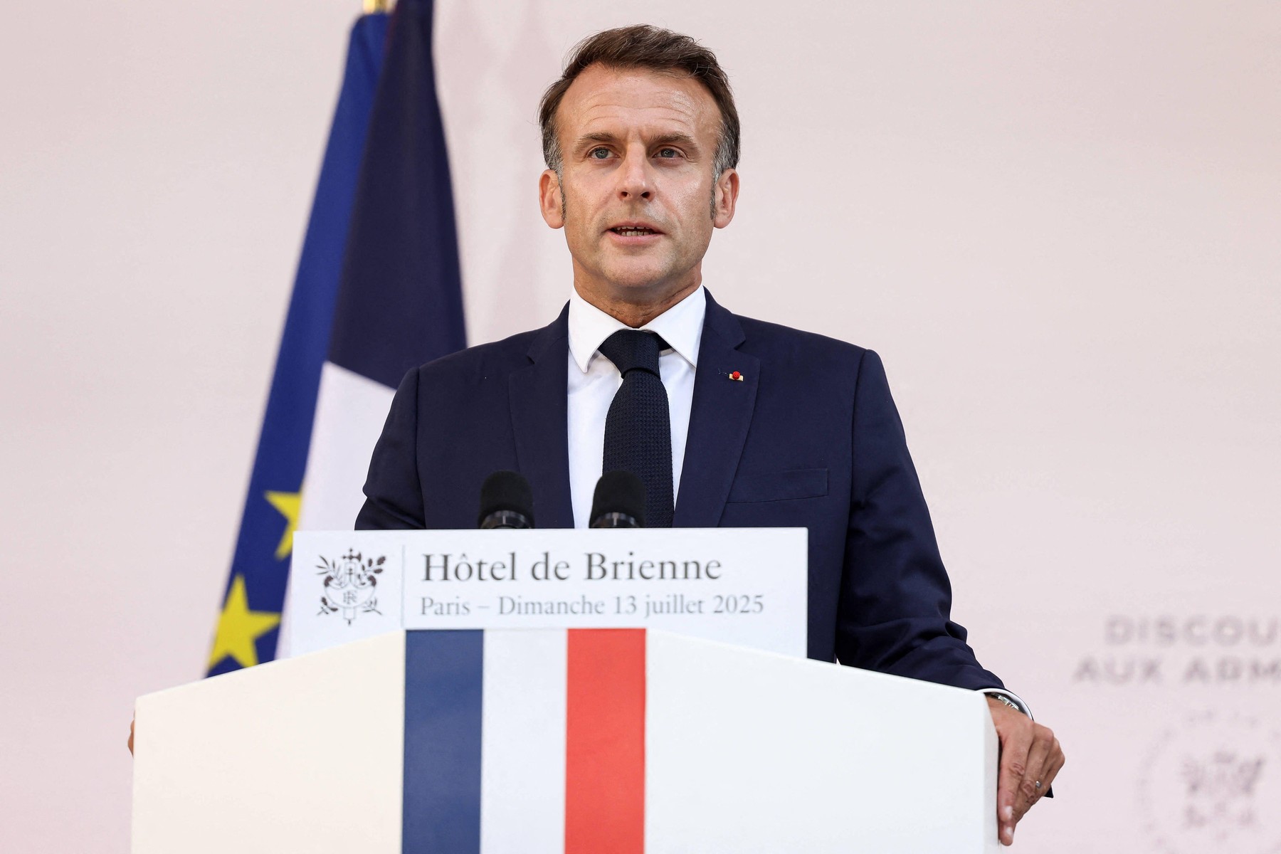 Francoski predsednik Emmanuel Macron