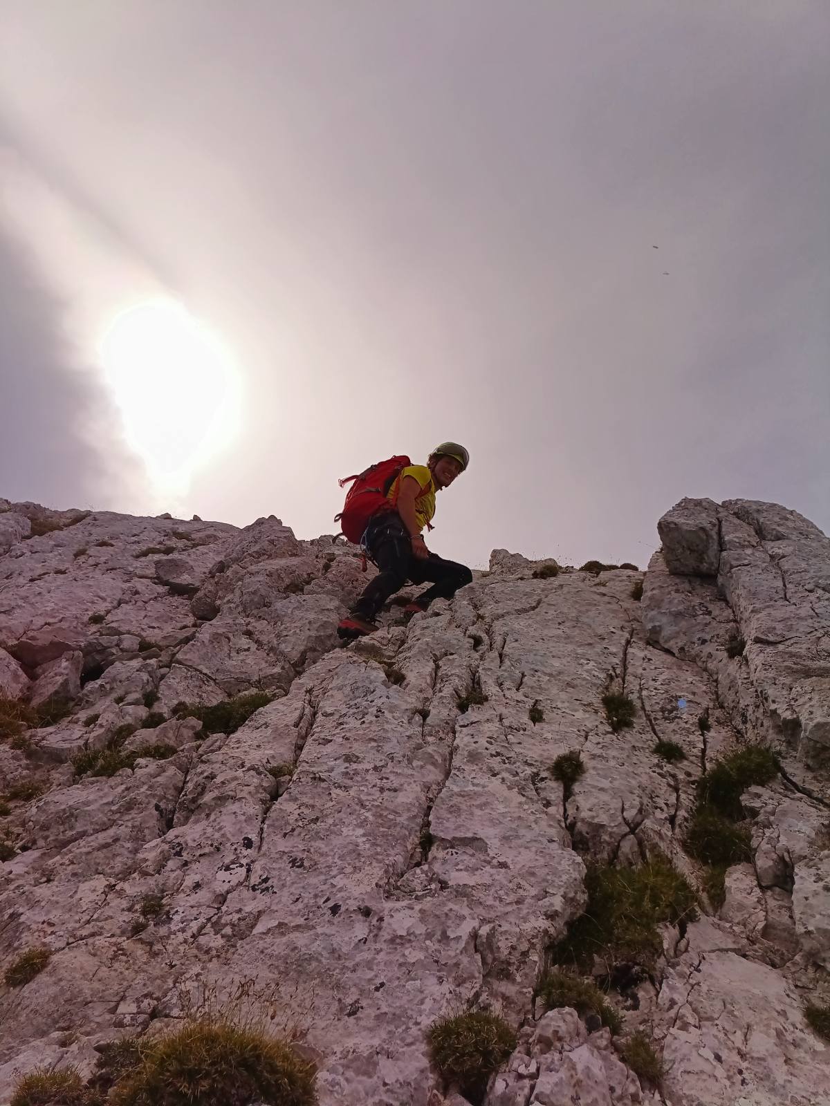 Iskalna akcija pogrešanih planincev pod Skuto.