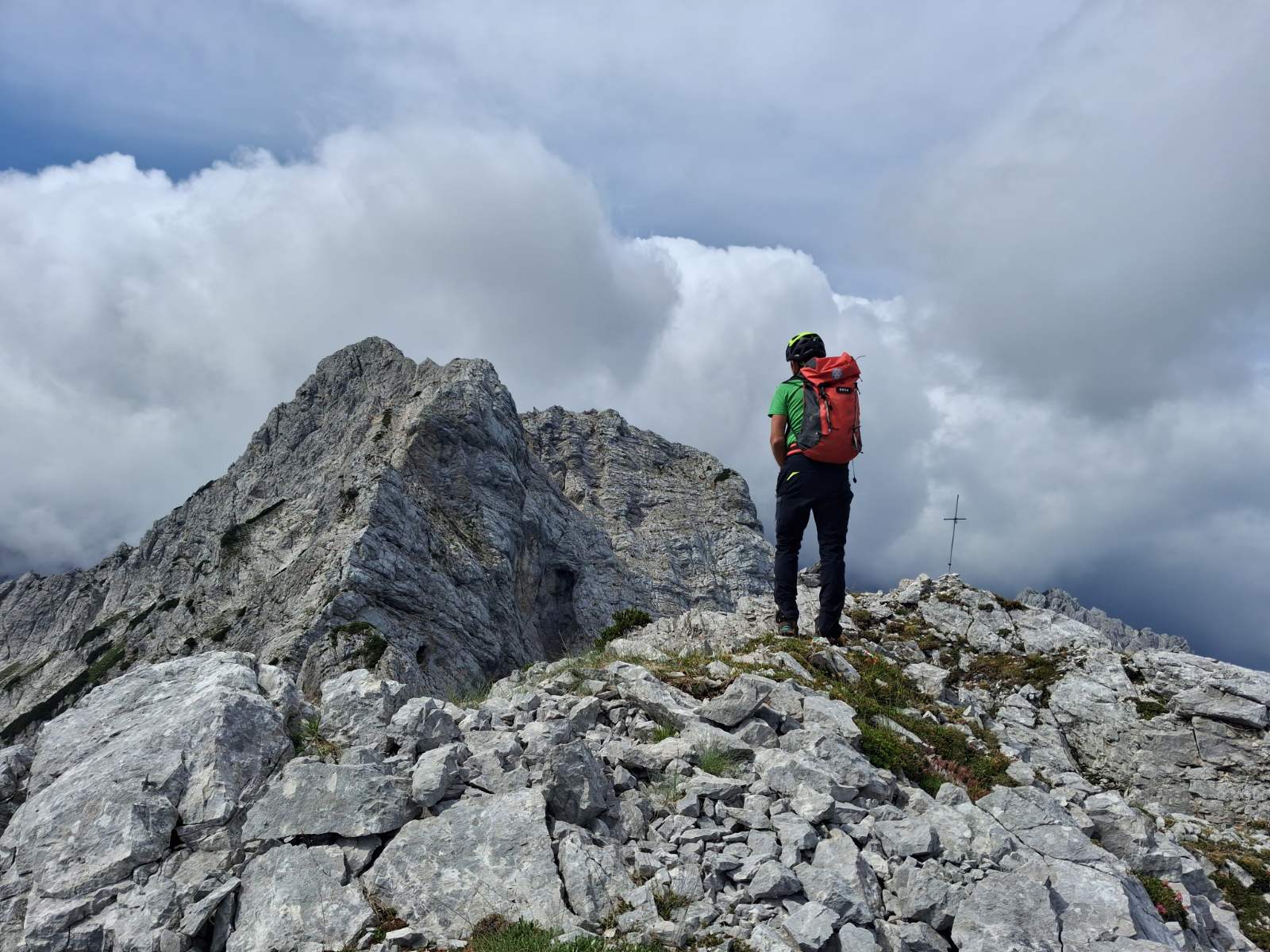 Iskalna akcija pogrešanih planincev pod Skuto.