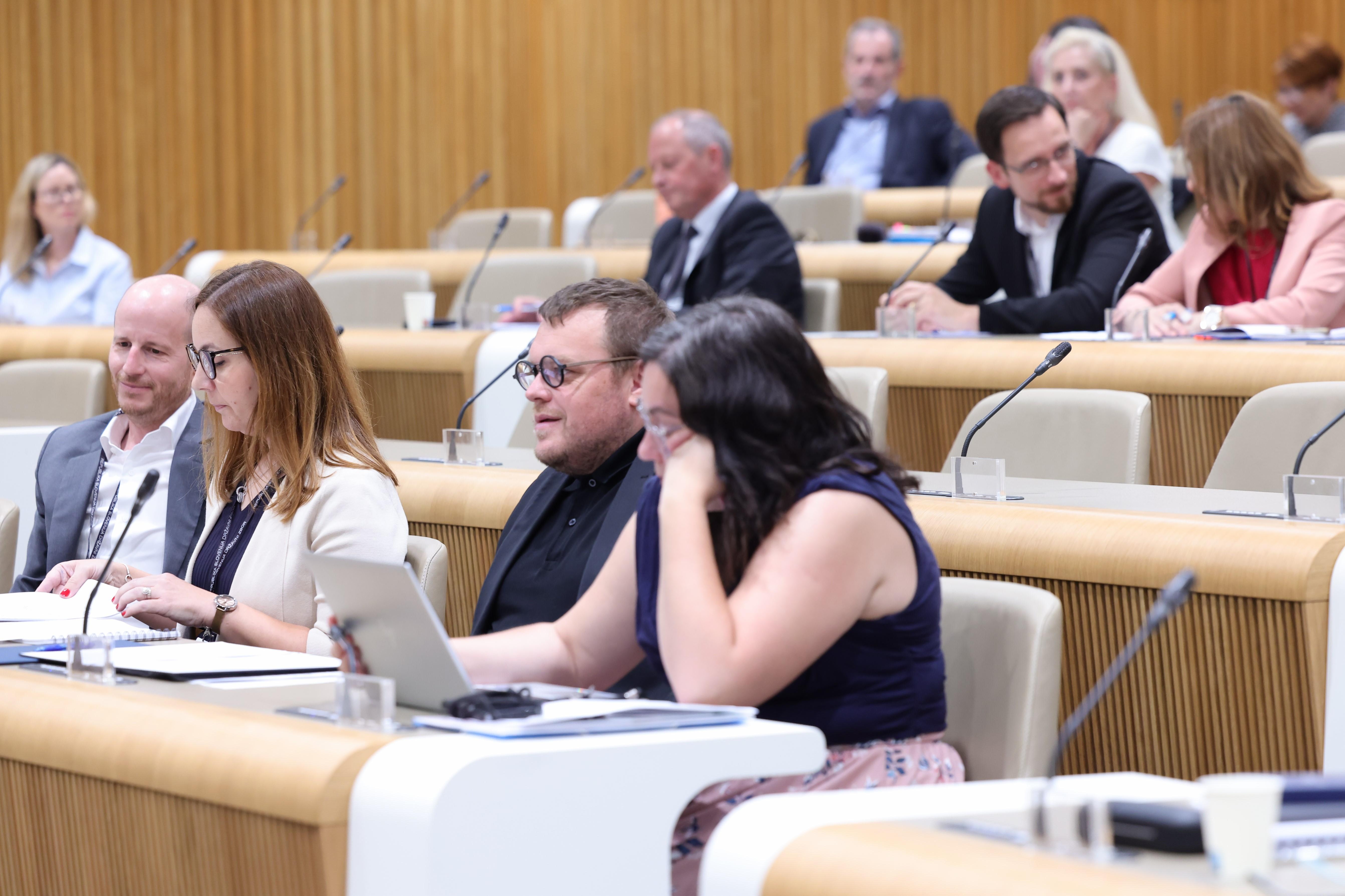 Seja parlamentarnega odbora za delo