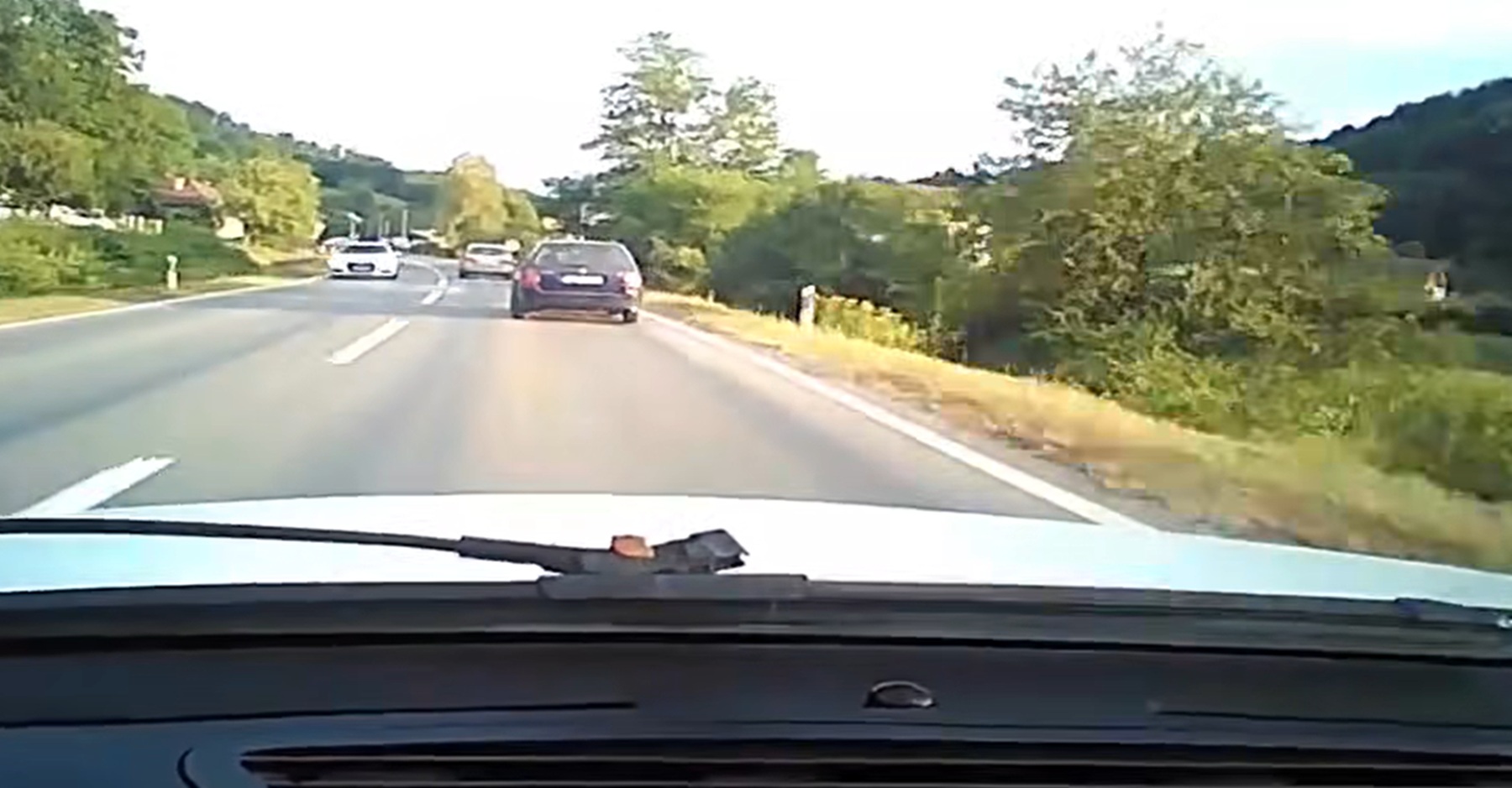 nevarno prehitevanje