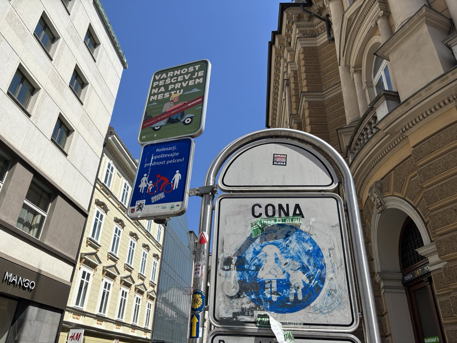 Pešcona v Ljubljani