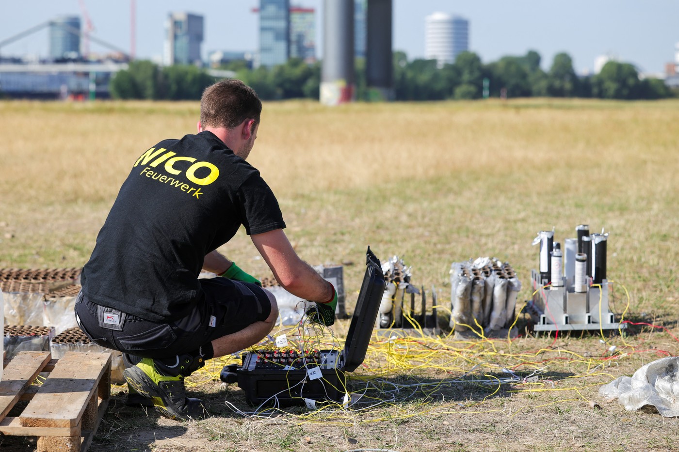 Na sejmu v Nemčiji med ognjemetom ranjenih več ljudi