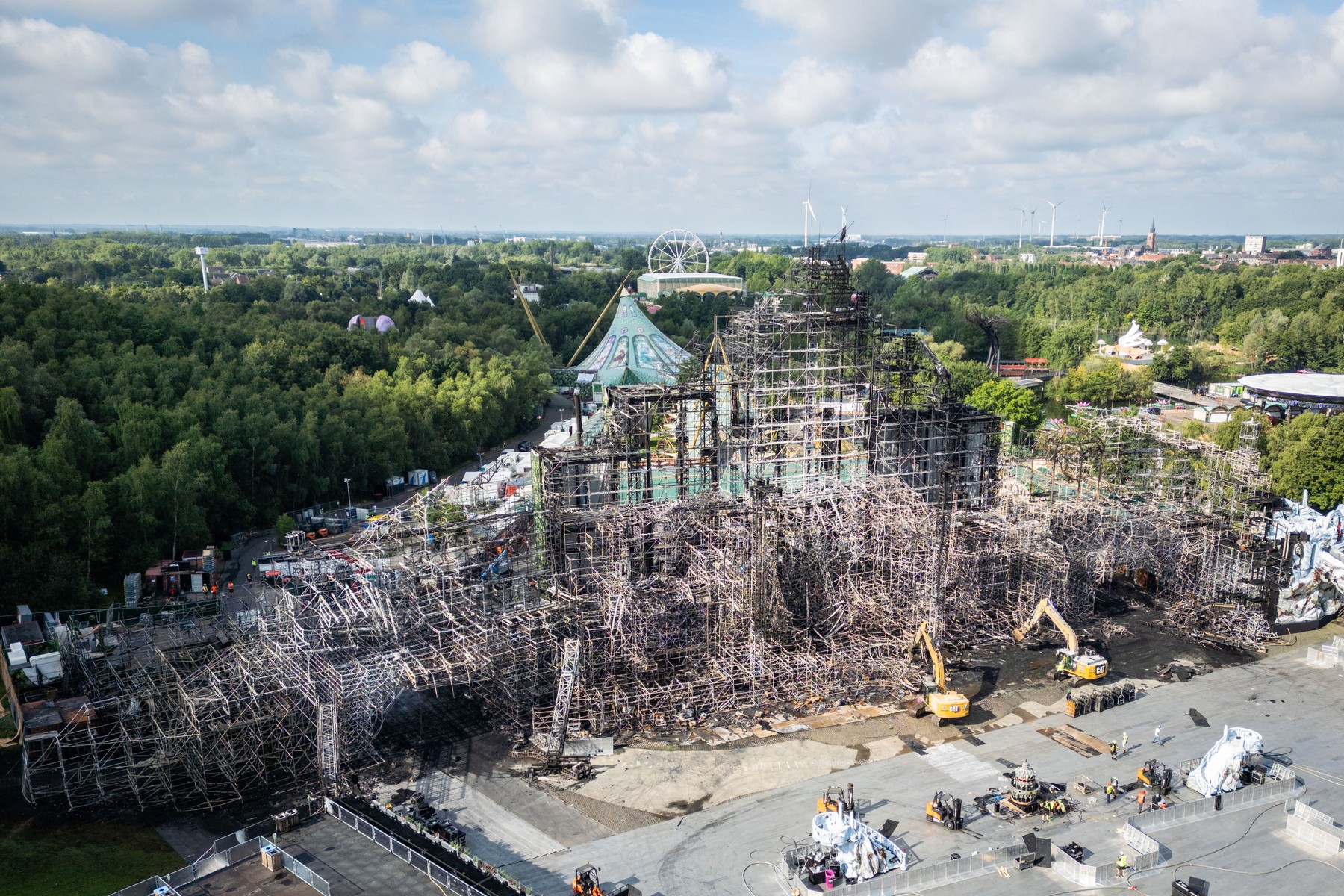 Pogorišče glavnega odra festivala Tomorrowland