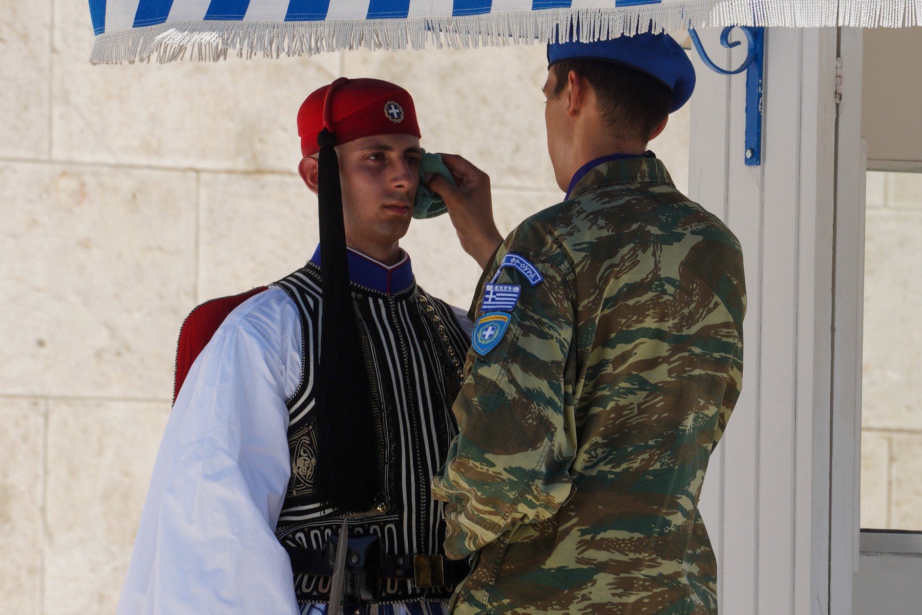 Vročinski val v Grčiji.