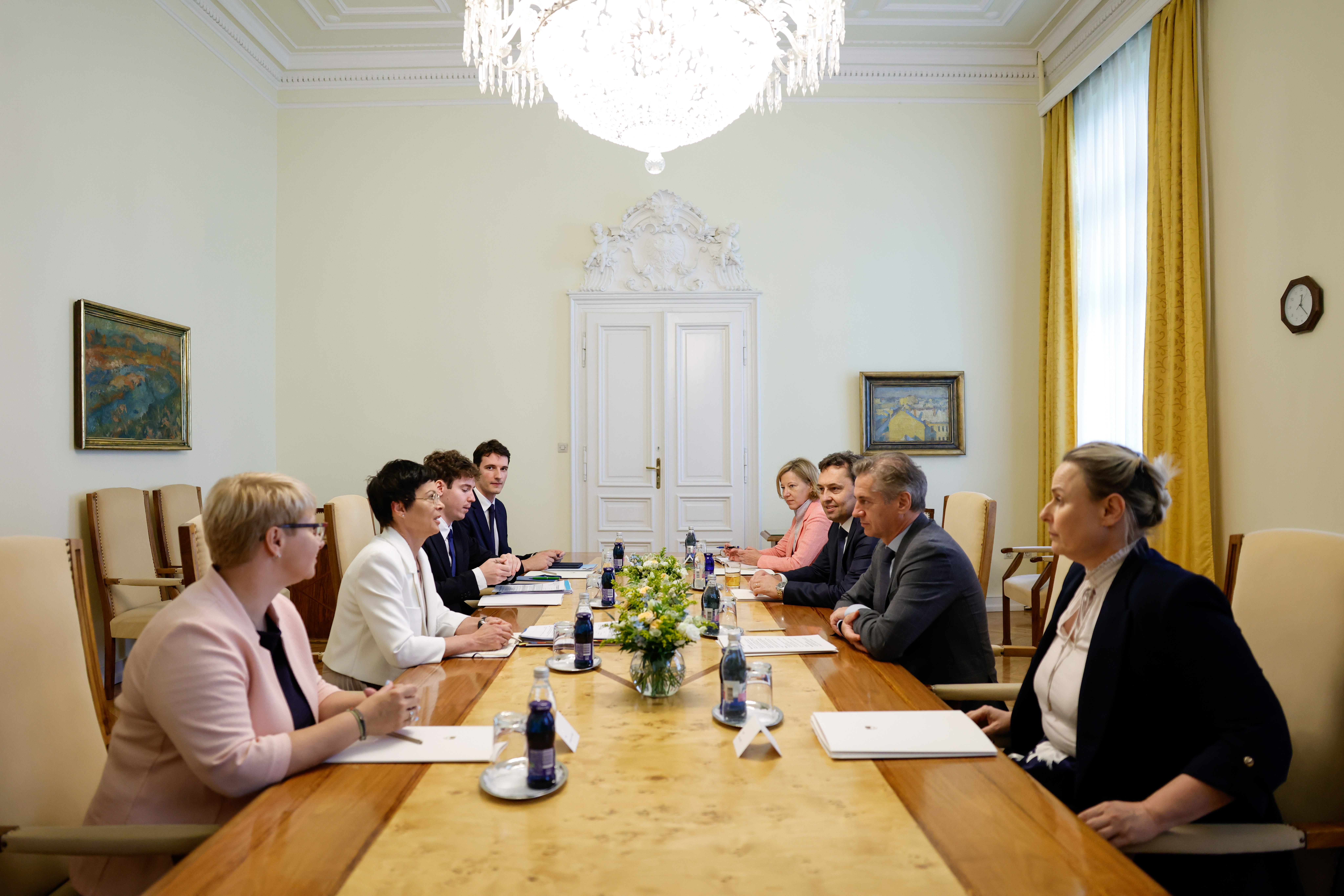 Robert Golob in Marta Kos