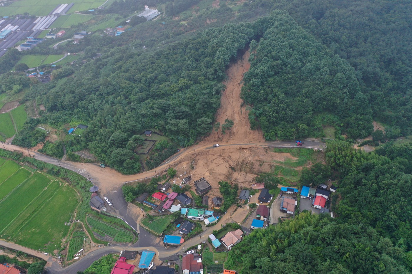 deževje Južna Koreja