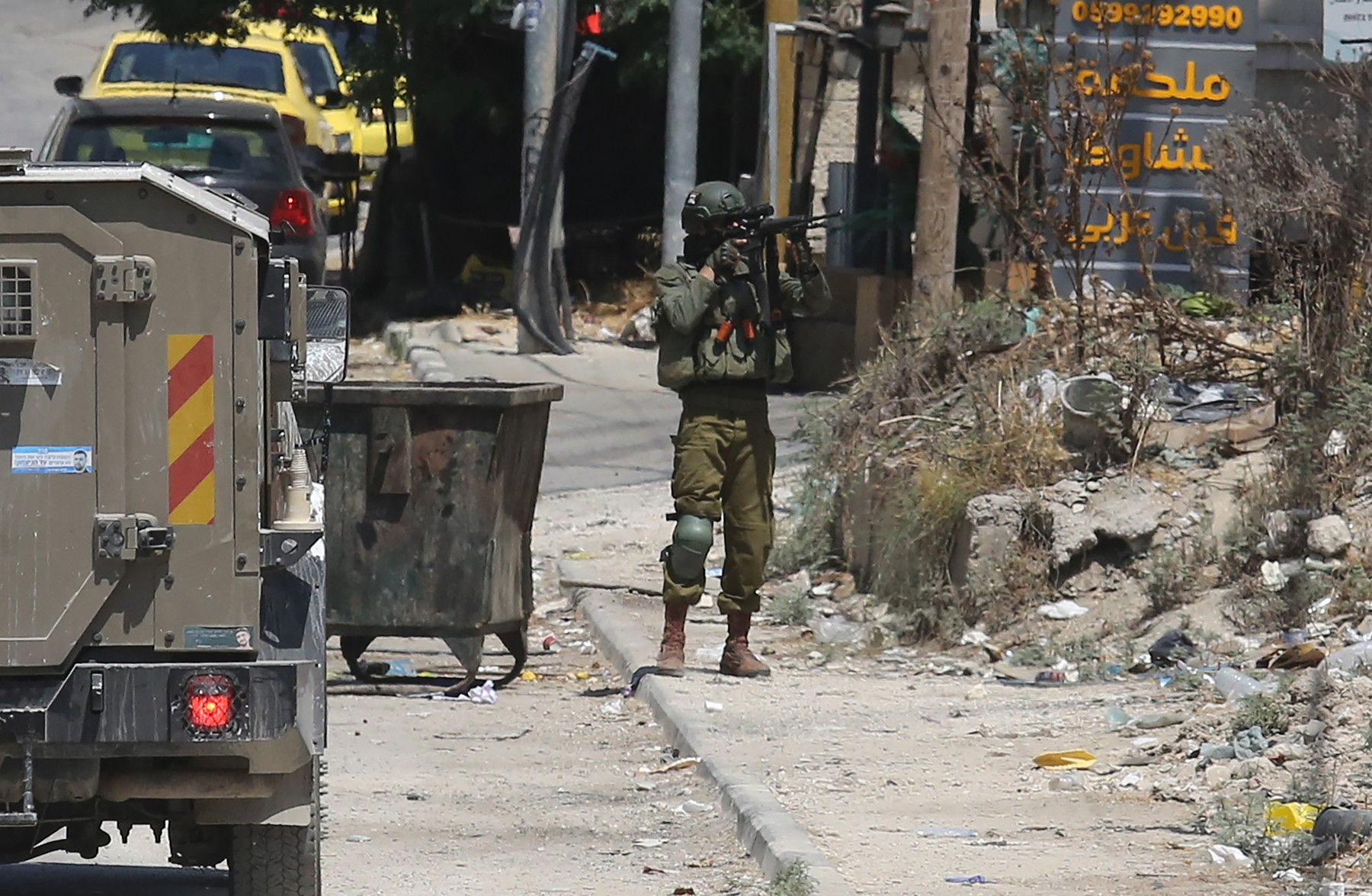 Prizor iz okupiranega Zahodnega brega