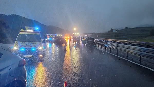 Nesreča na dolenjski avtocesti