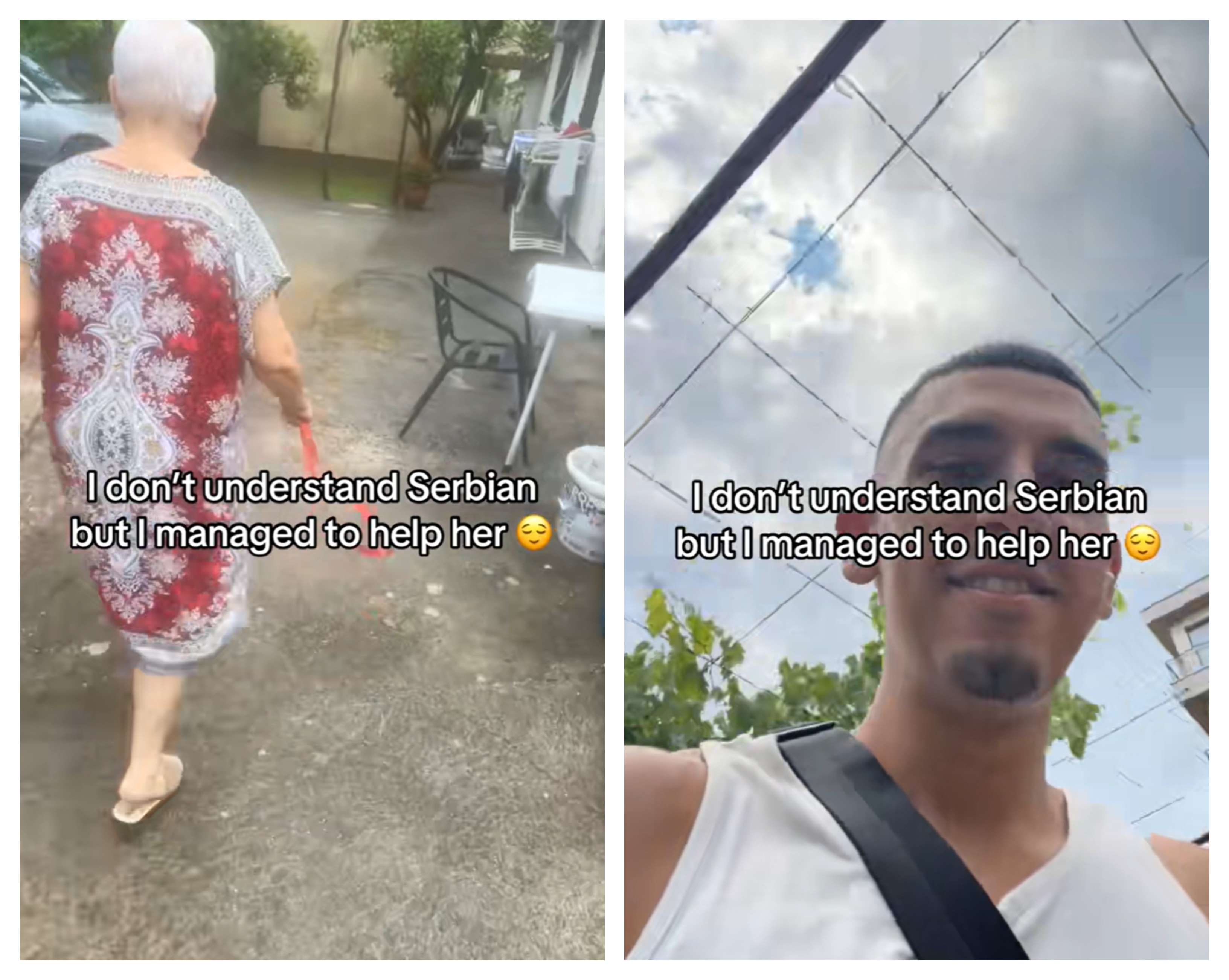 pomoč Budva Foto Zajem zaslona TIKTOK