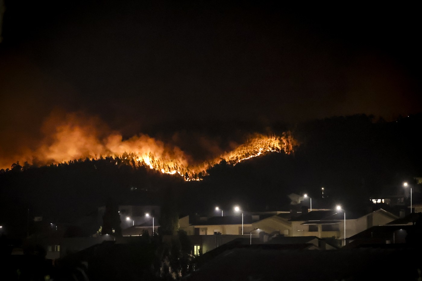 Arouca, Portugalska, požari