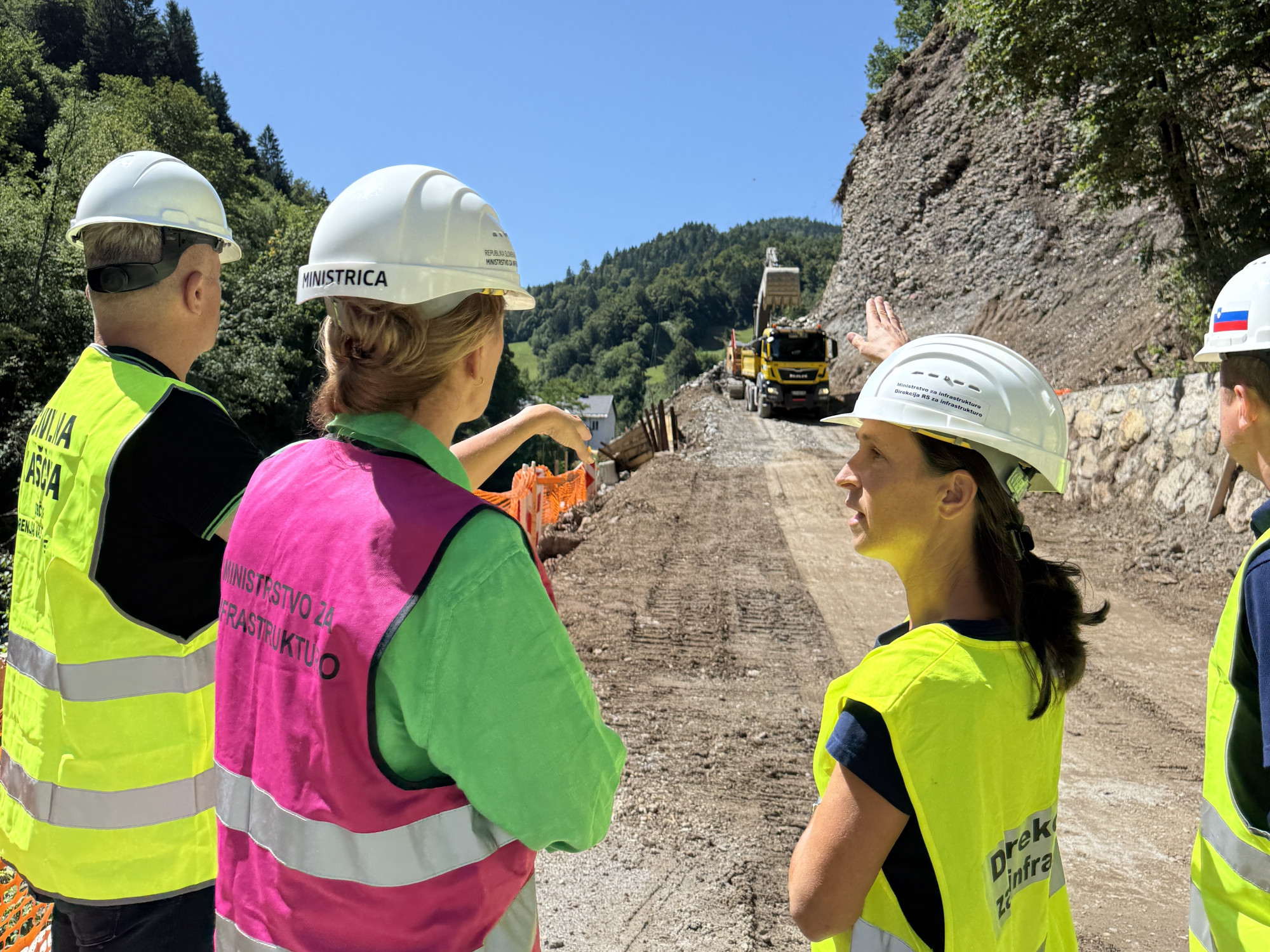 obnova cest na Gorenjskem