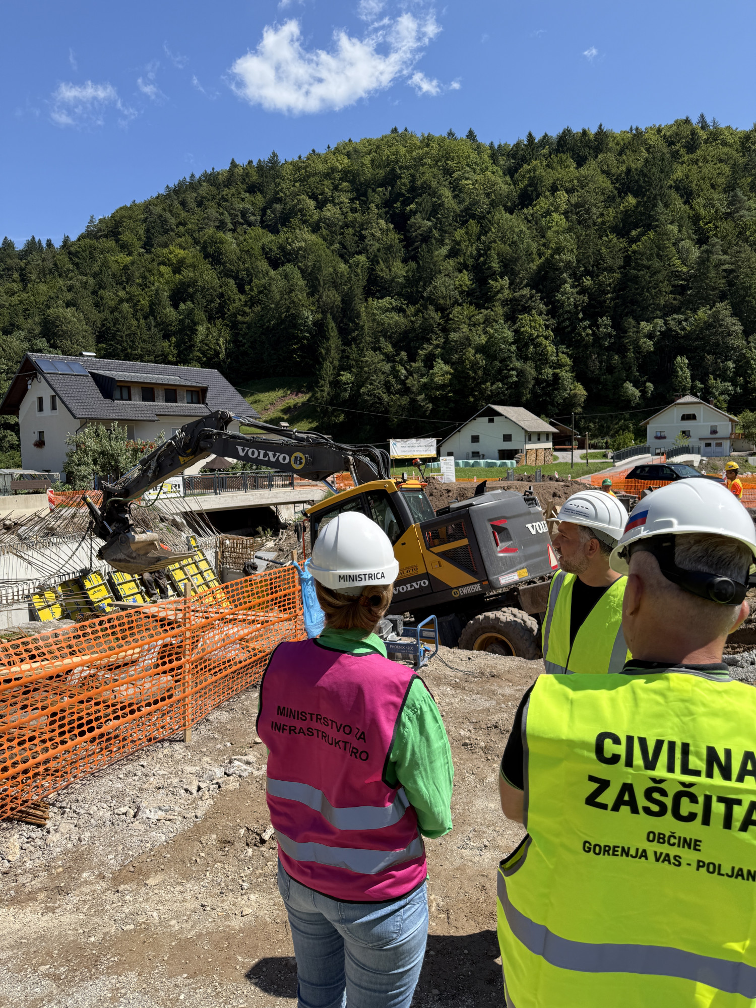 obnova cest na Gorenjskem