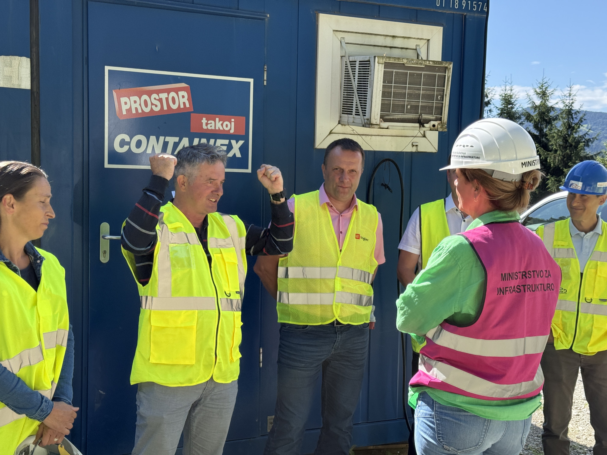 obnova cest na Gorenjskem