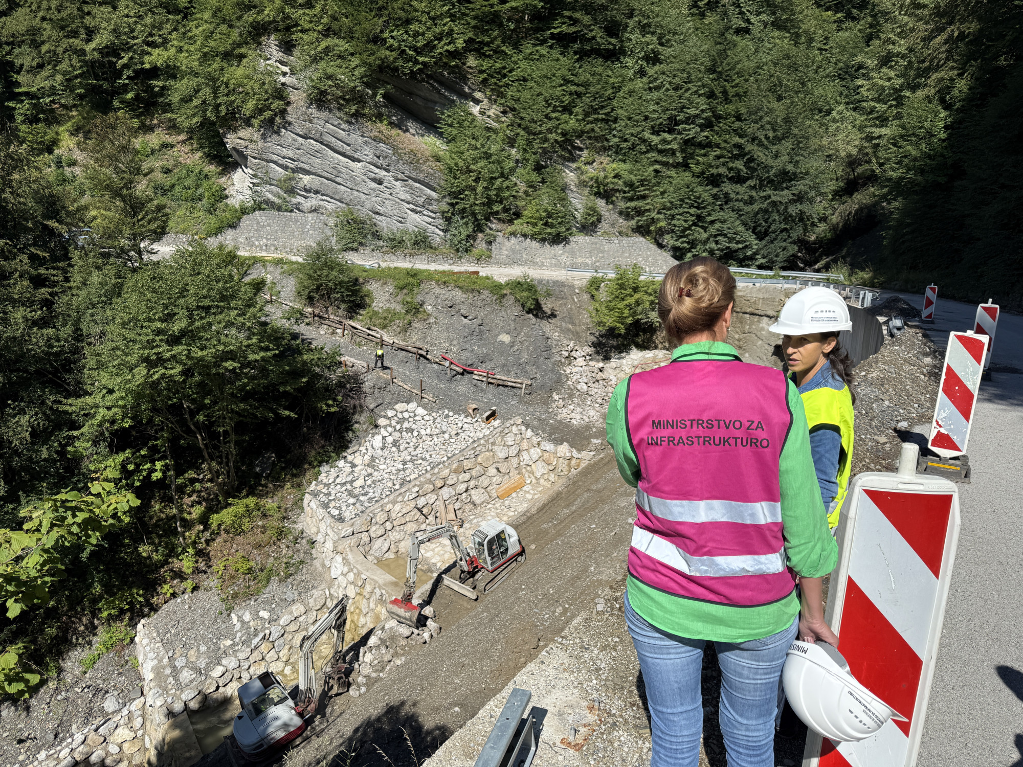 obnova cest na Gorenjskem