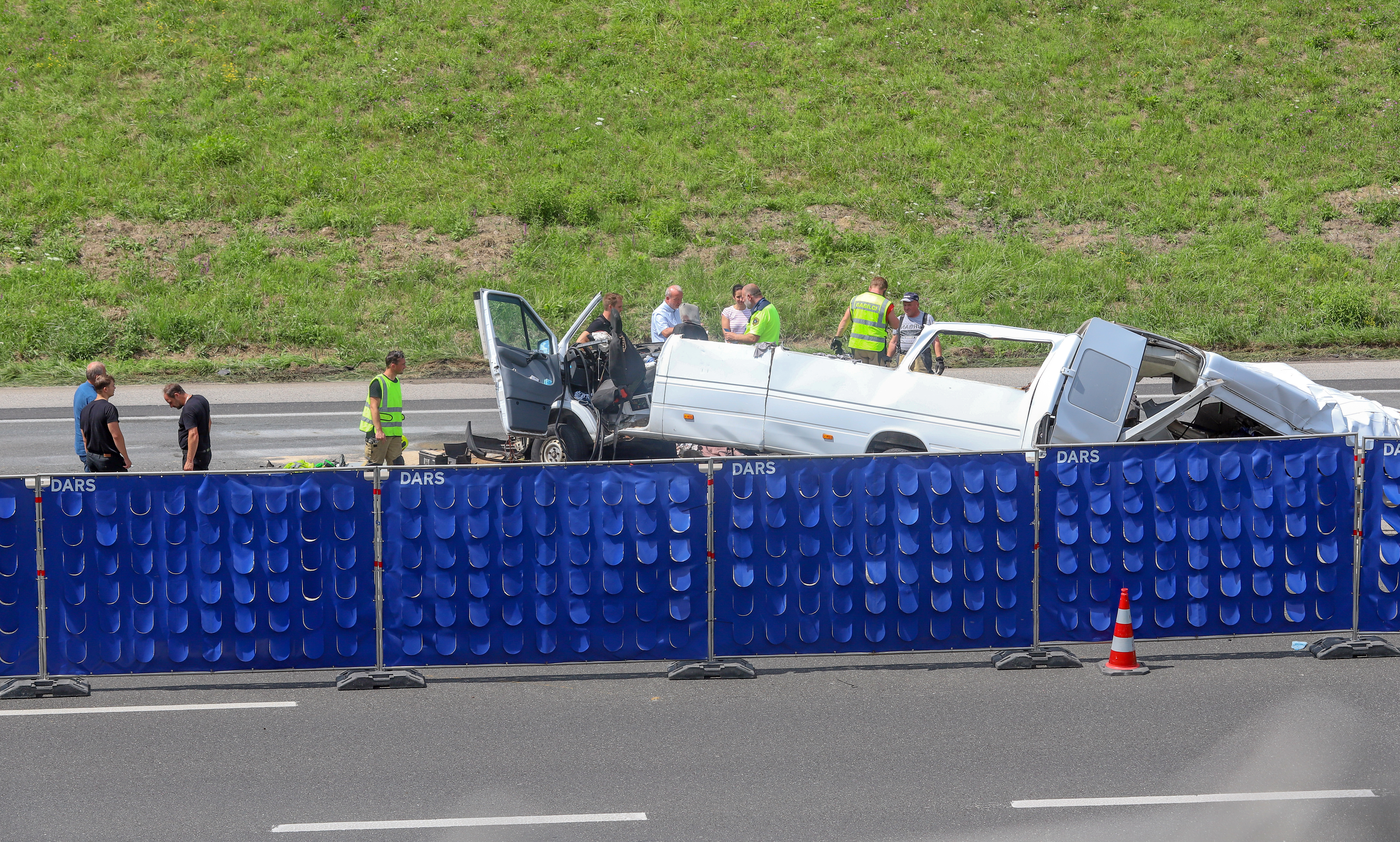 Prometna nesreča na štajerski avtocesti