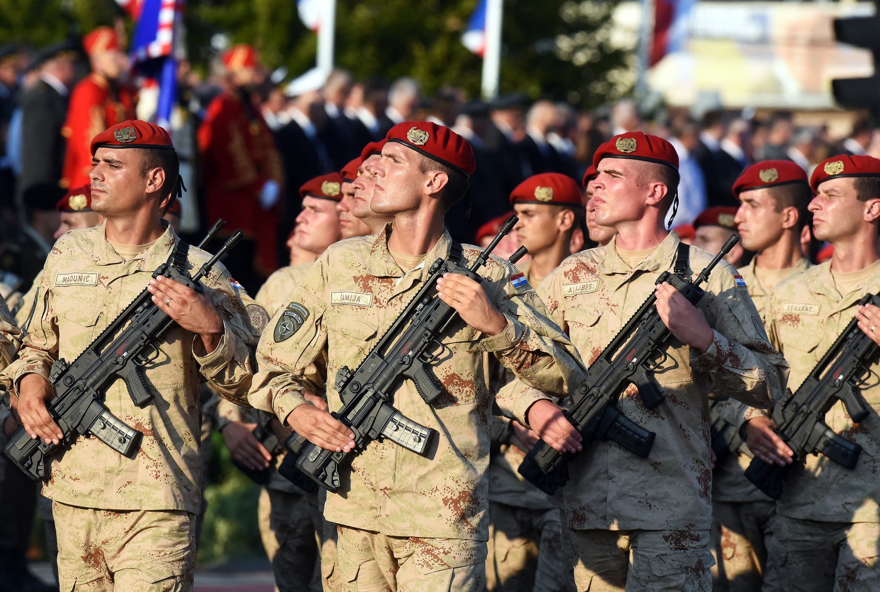 Hrvaška vojaška parada