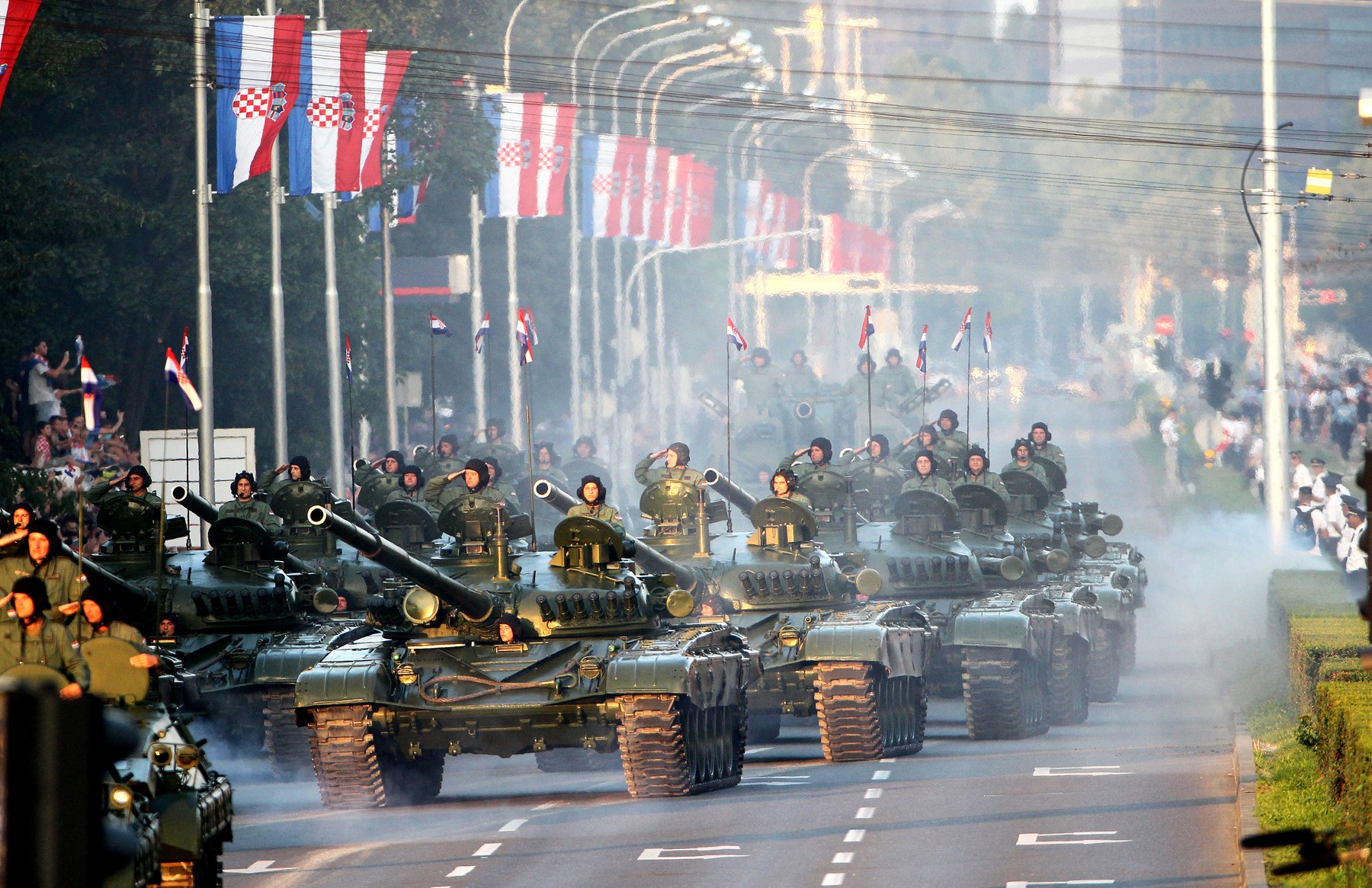 Hrvaška vojaška parada