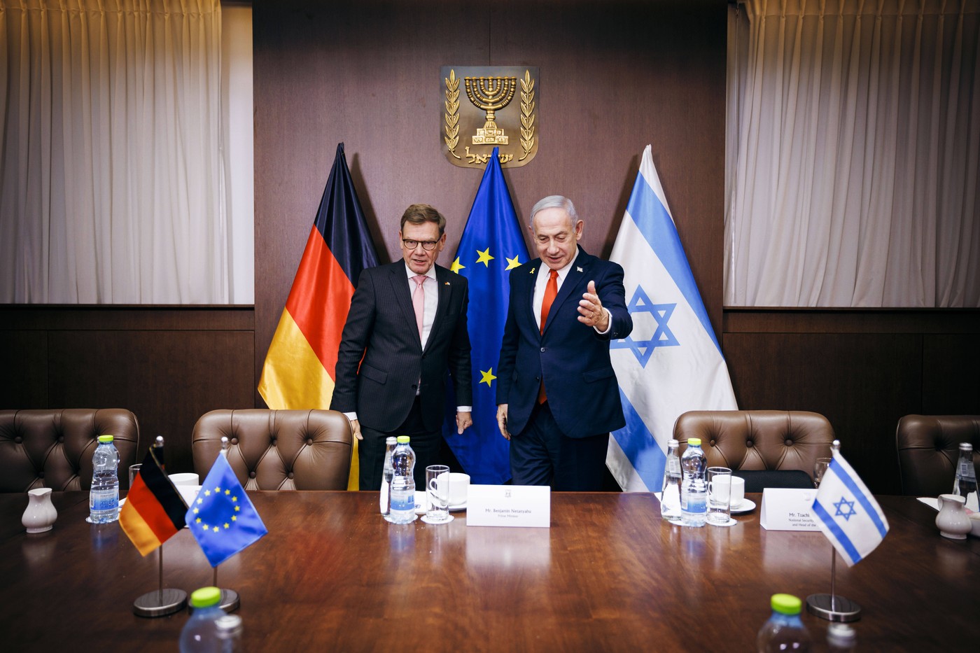 Johann Wadephul, Benjamin Netanjahu