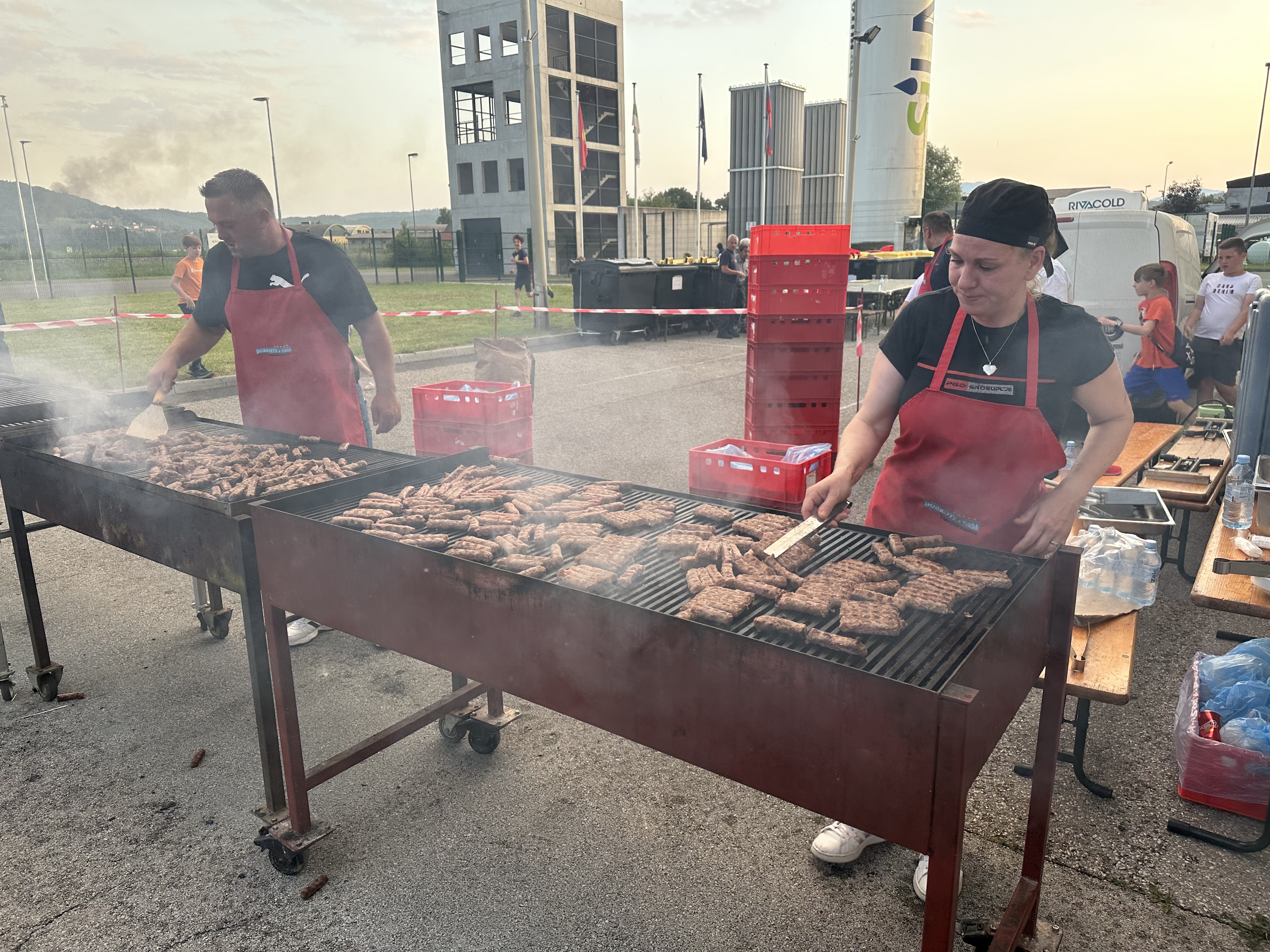 Grosuplje.Velika gasilska veselica.