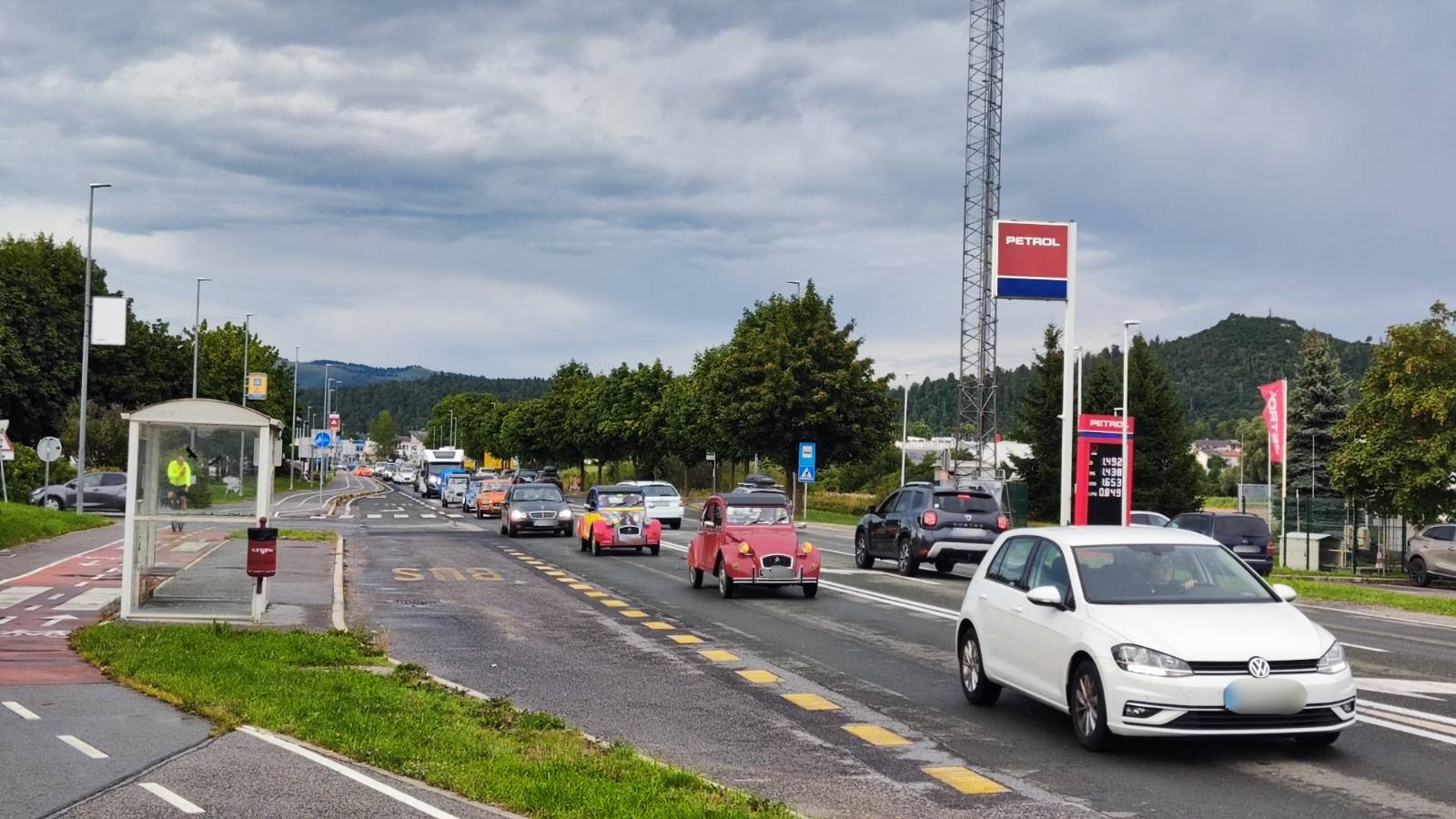 gneča zaradi spačkov