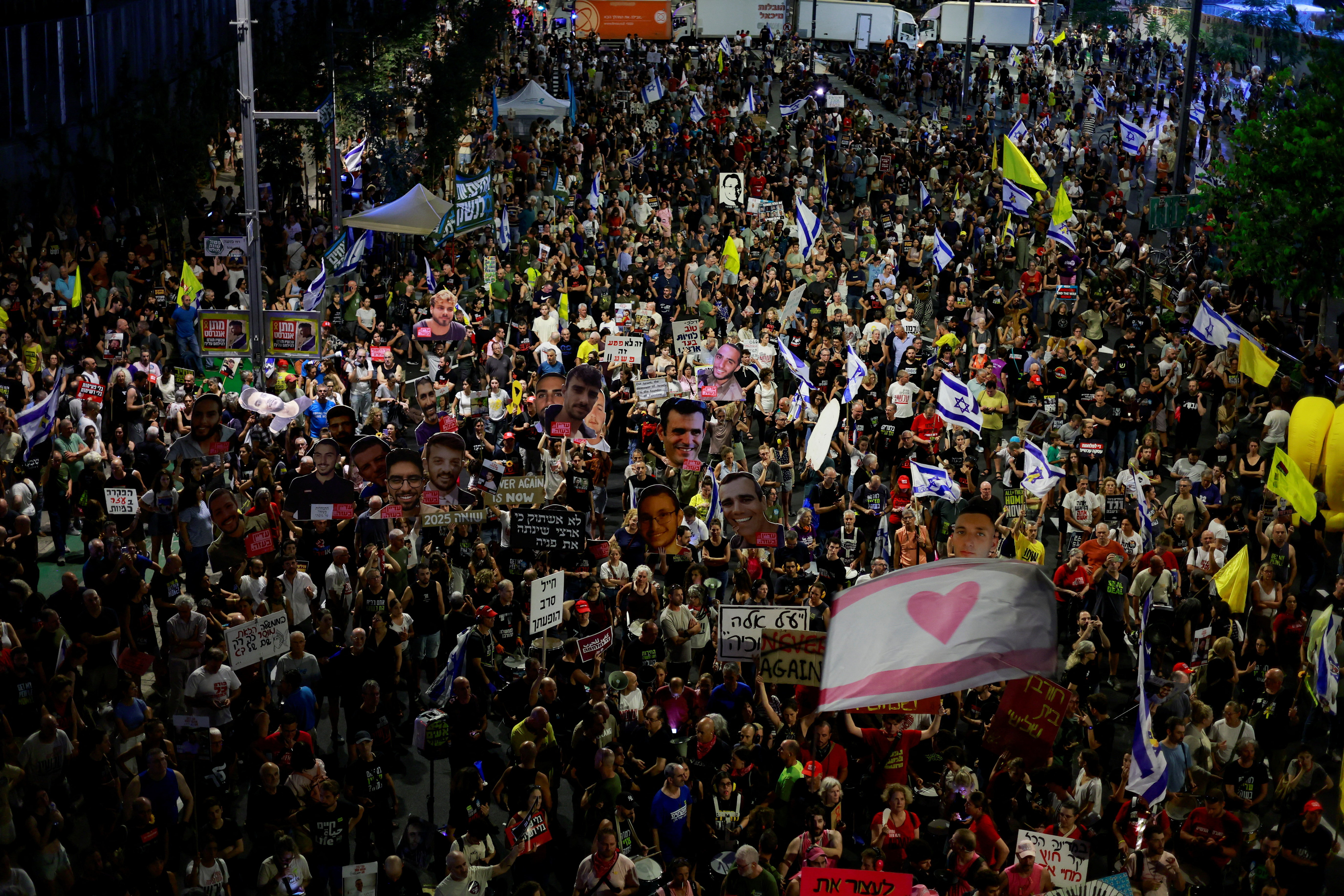 Demonstracije v Tel Avivu