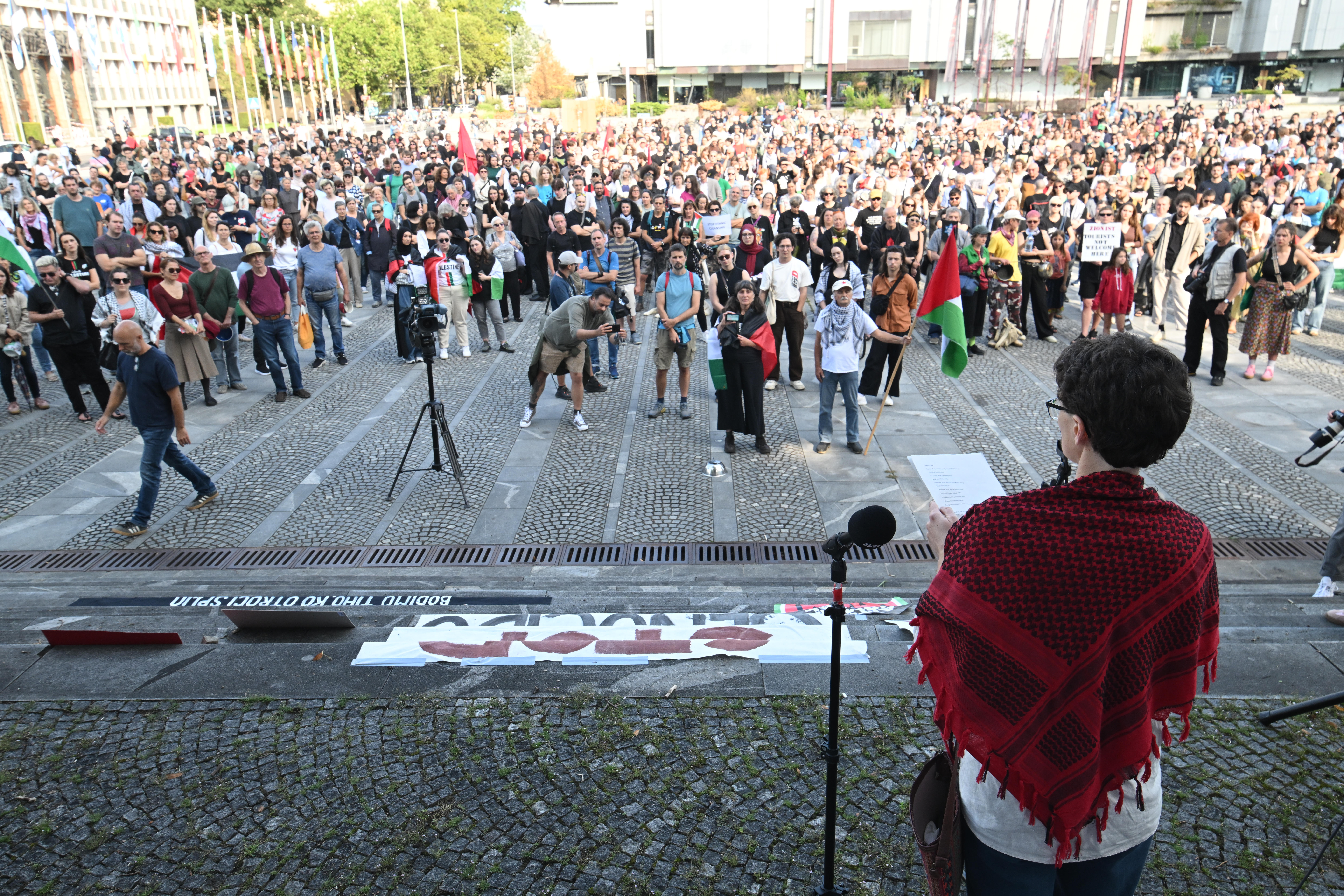 Protest Gaza strada Kaj dela vlada