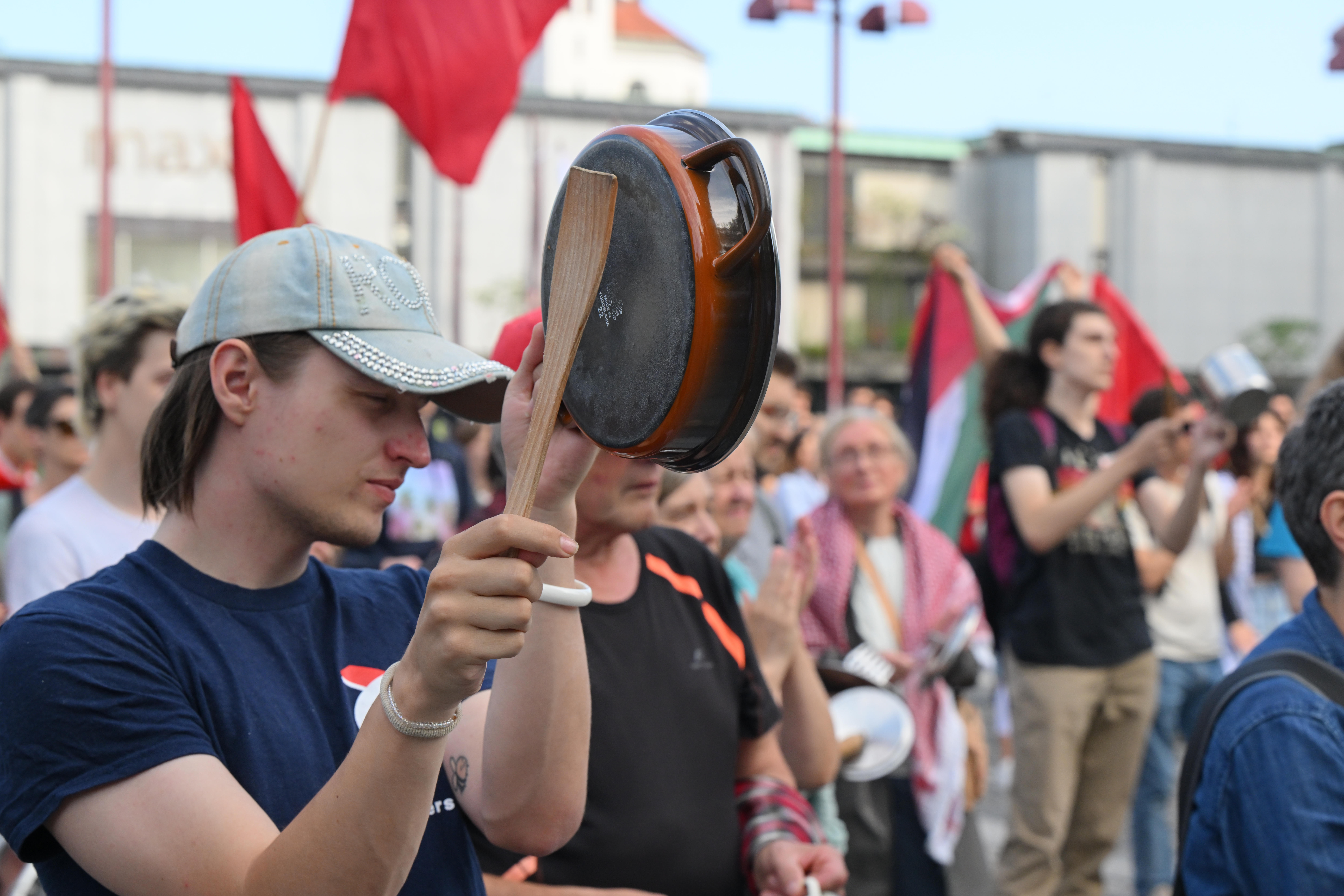 Protest Gaza strada Kaj dela vlada