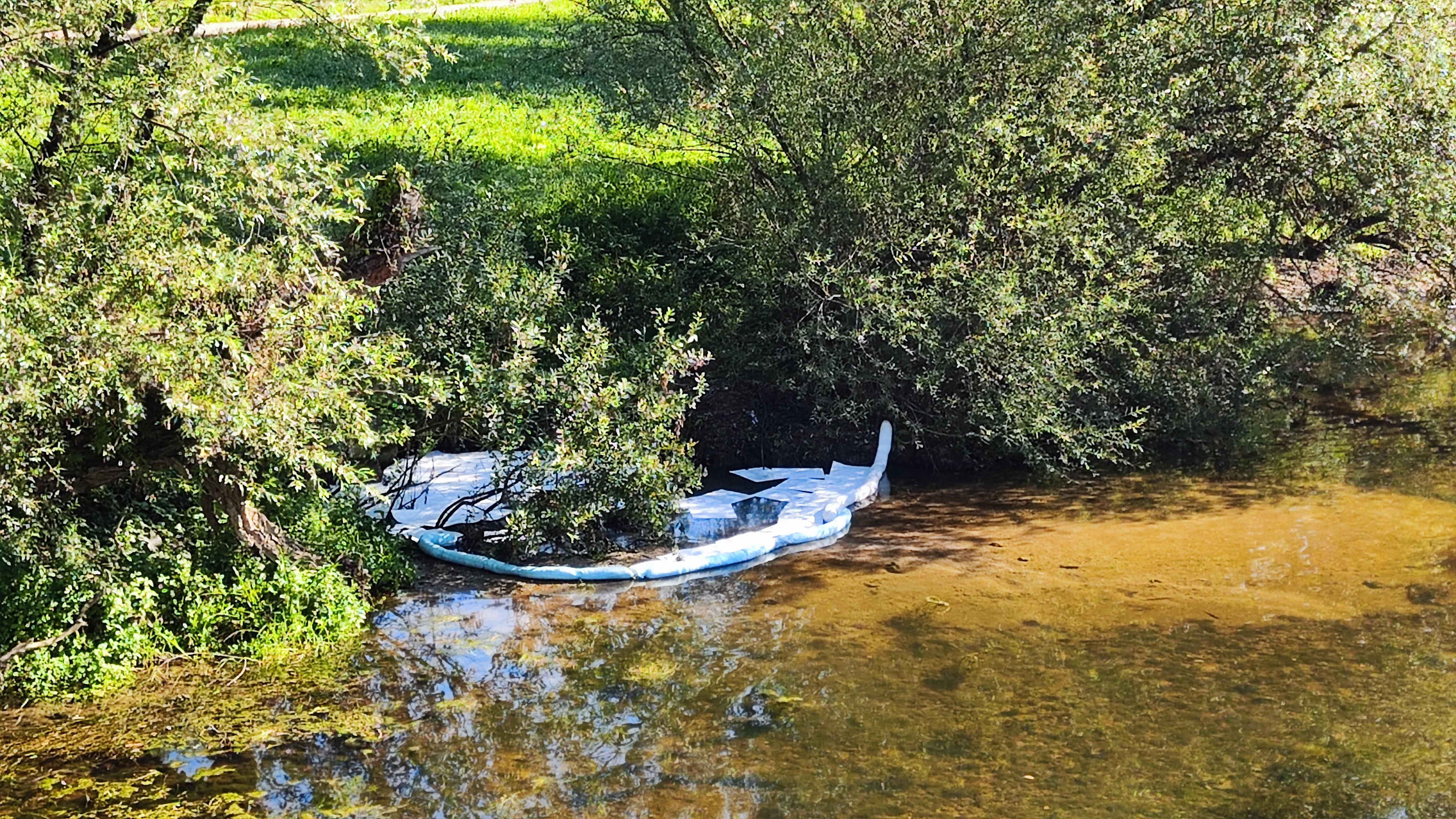 Razlitje nafte na Unici, občina Postojna