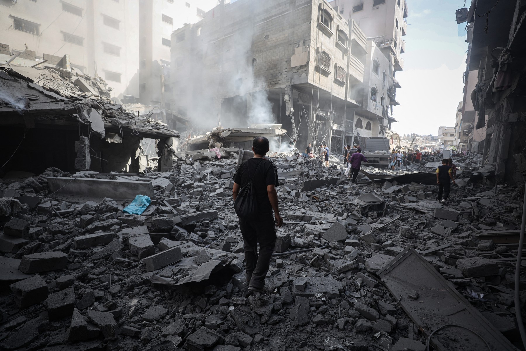 Izrael napadel mesto Gaza