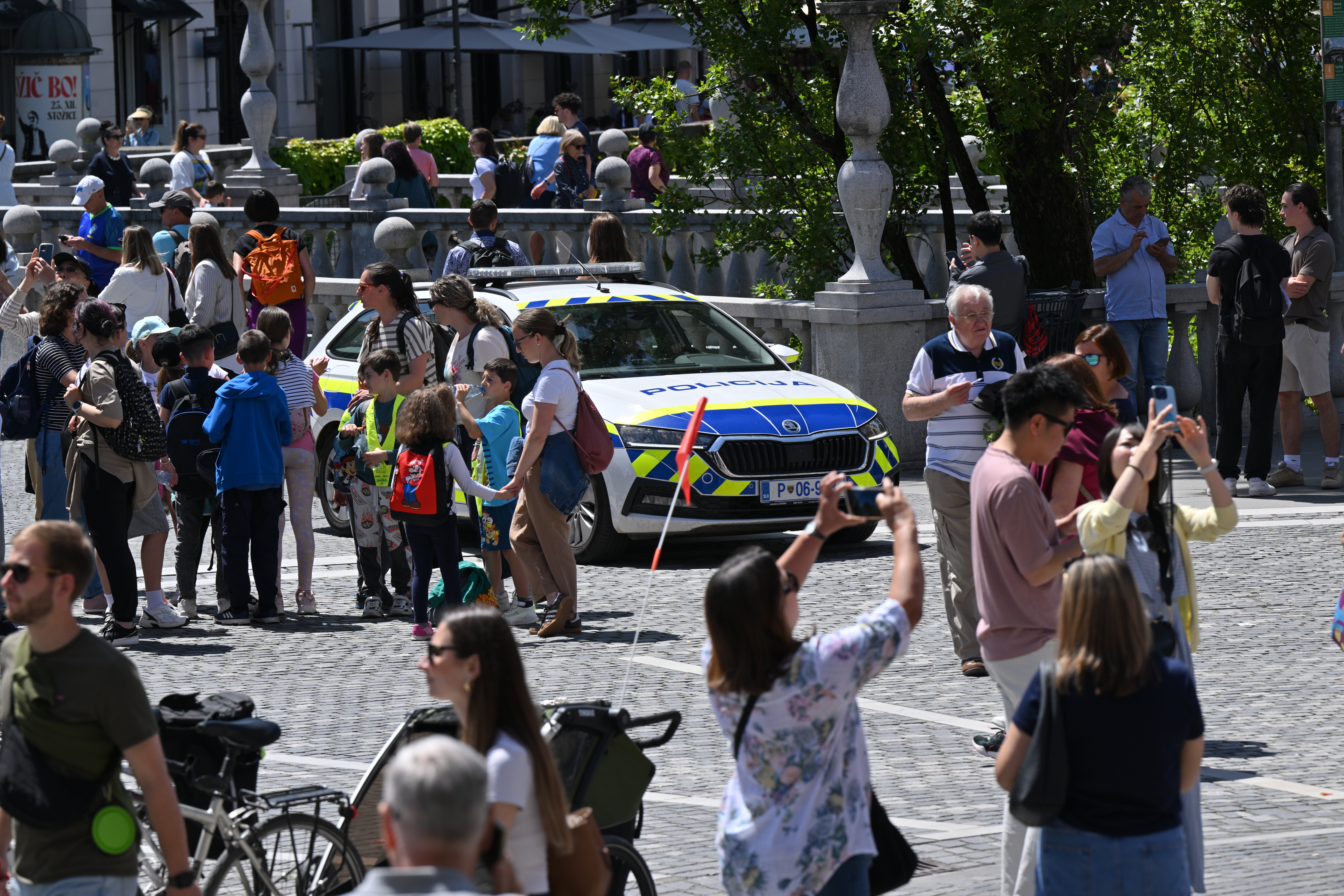 turisti Ljubljana