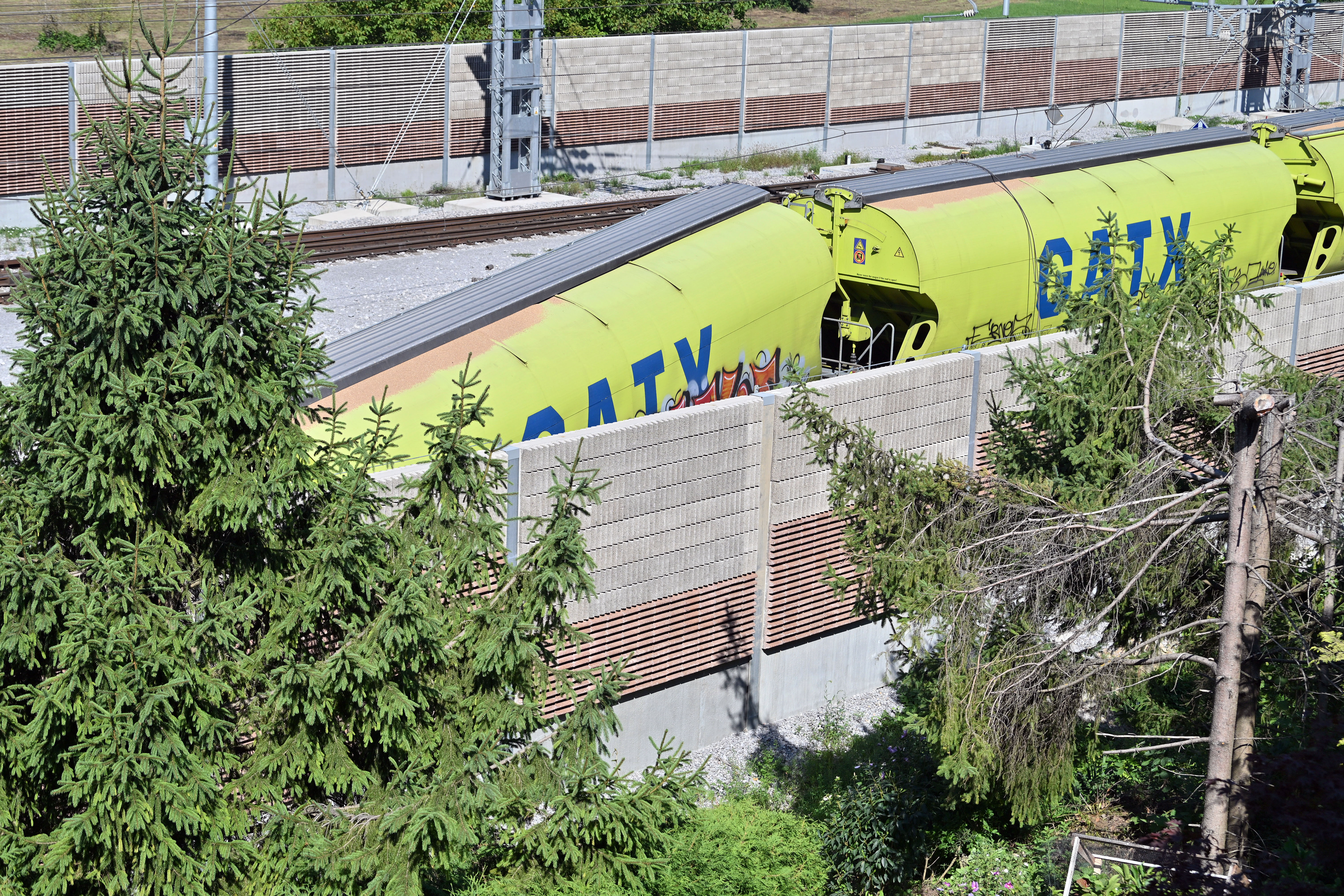 Iztirjenje vlaka v Borovnici