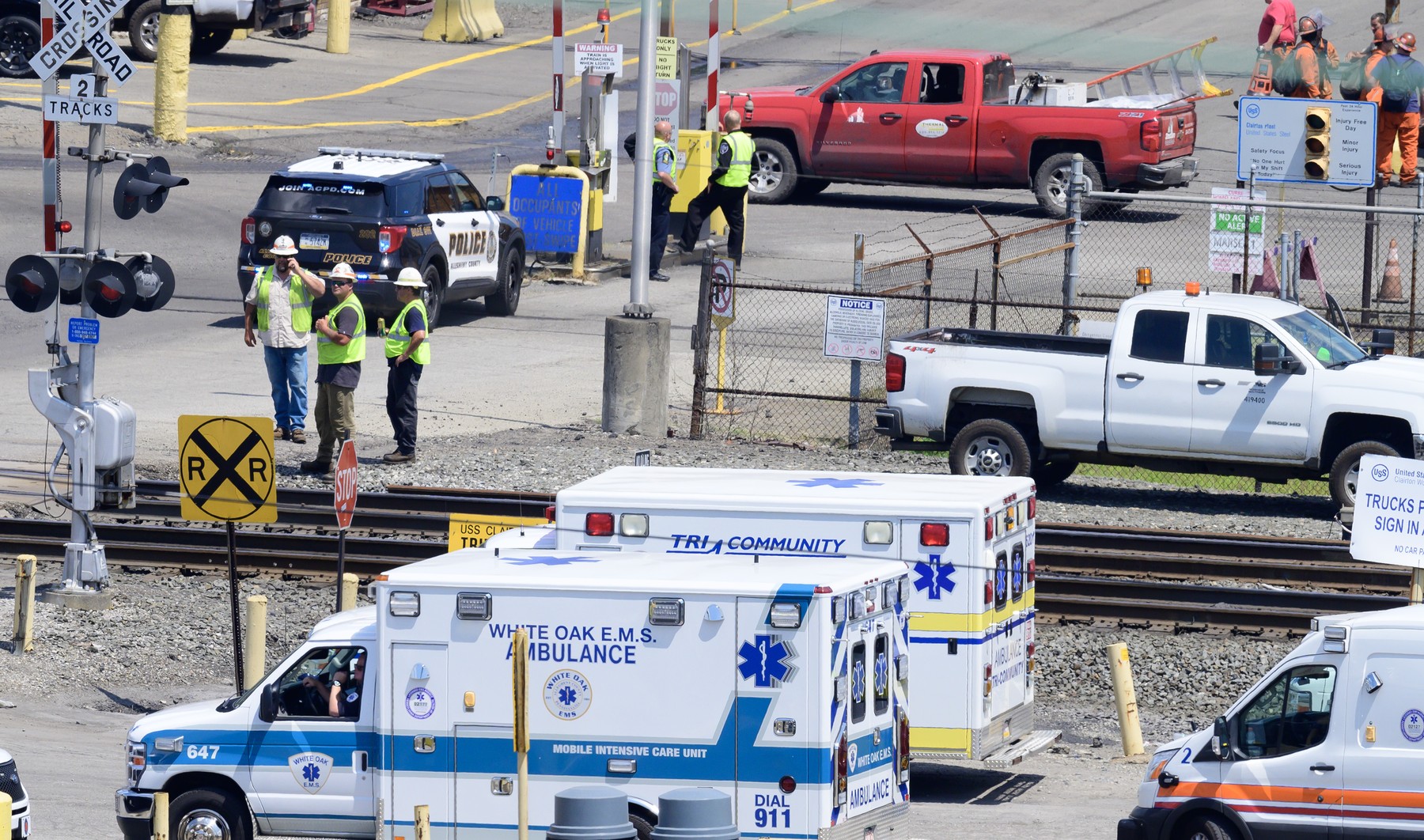 jeklarna v bližini Pittsburgha