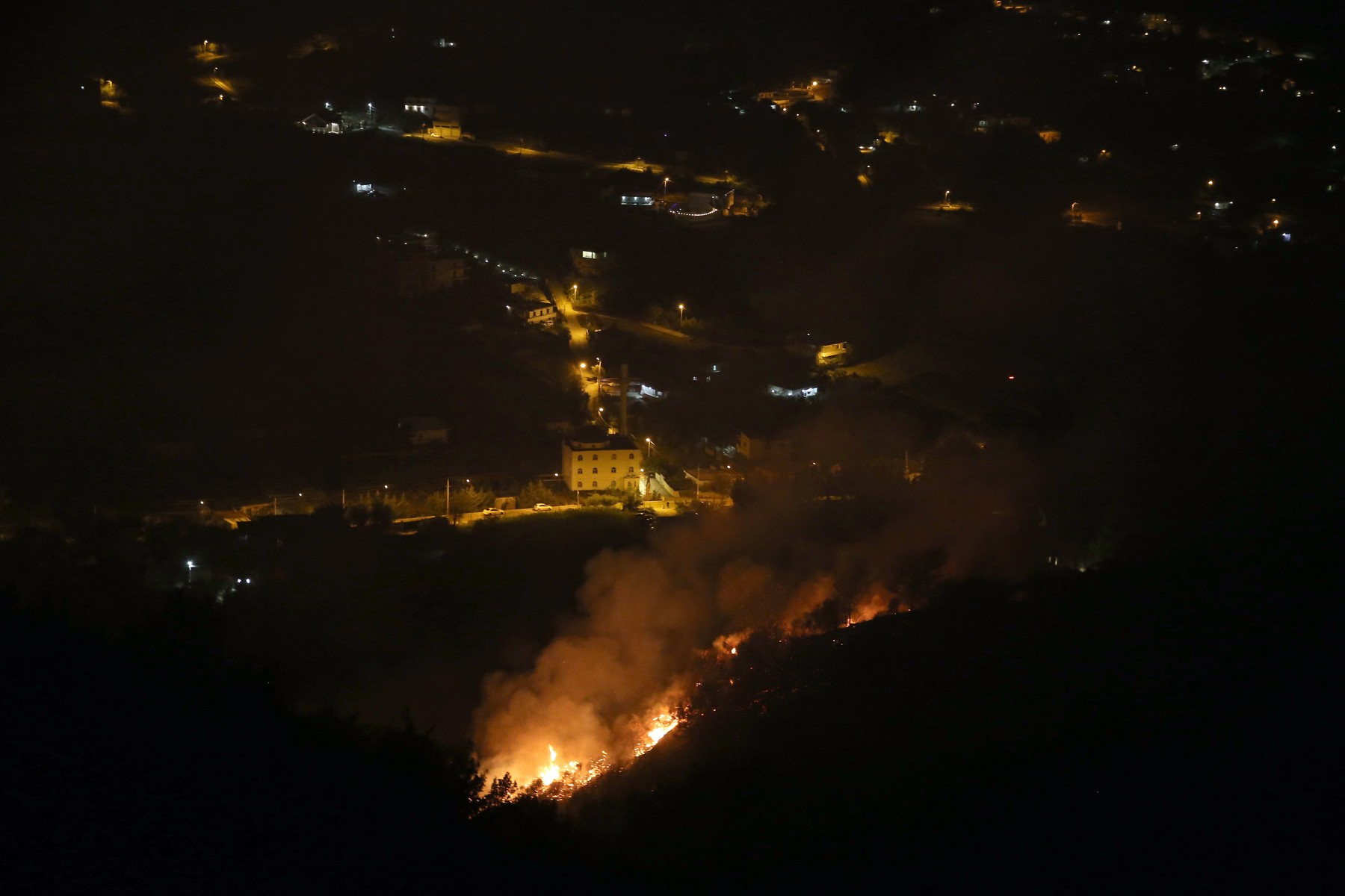 Požar v Albaniji