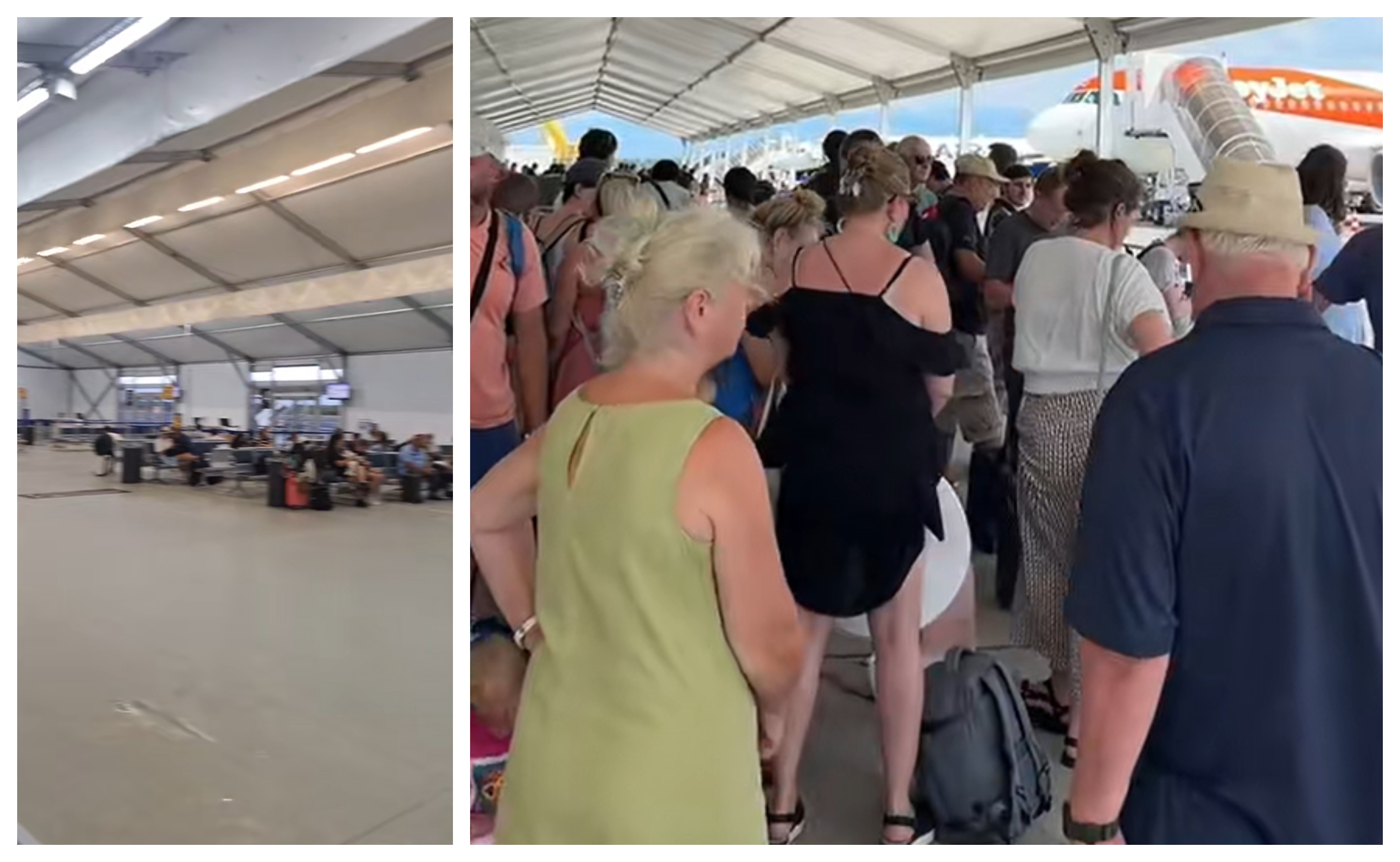 letališče Zadar Foto Zajem zaslona TIKTOK