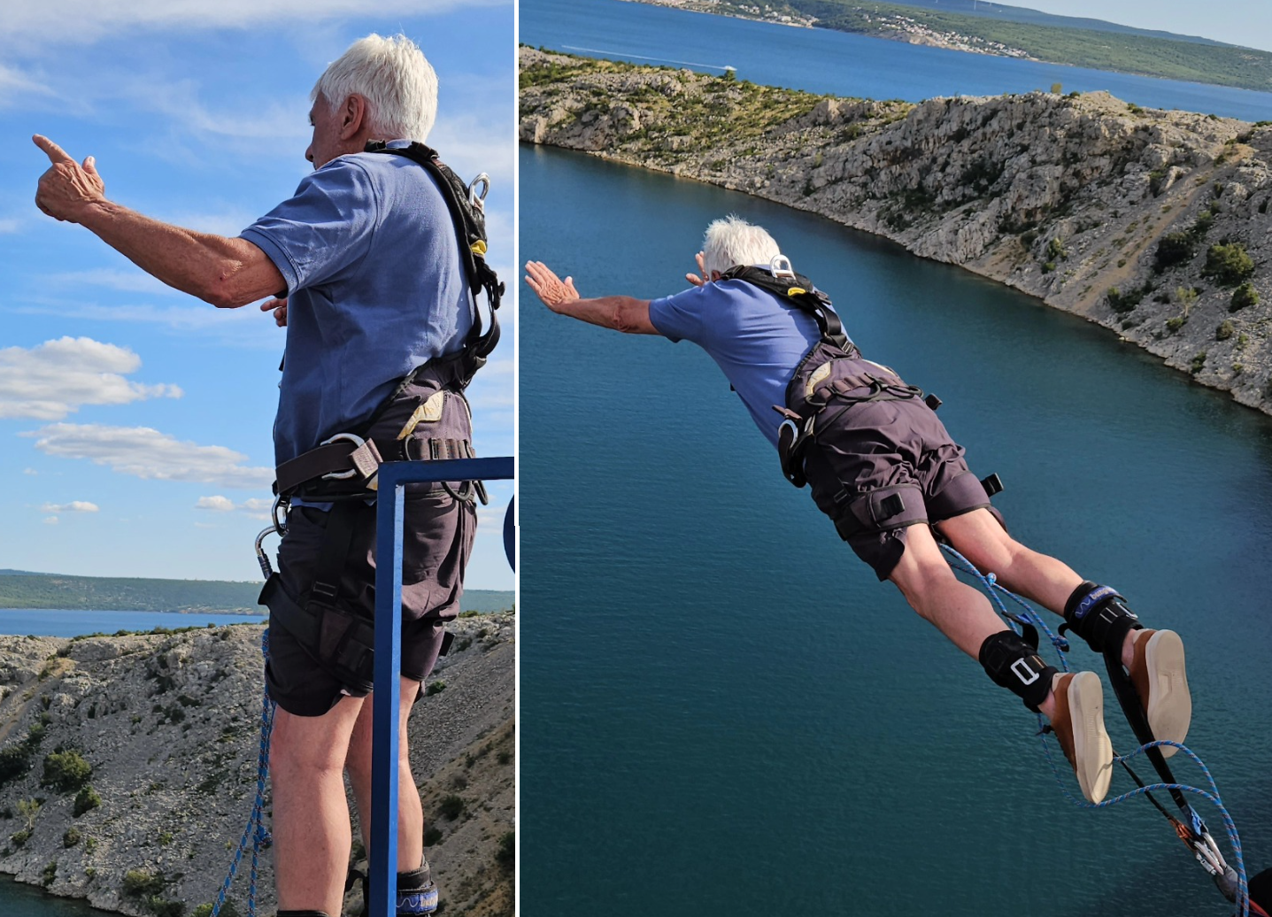82-letnik skočil z Masleniškega mostu