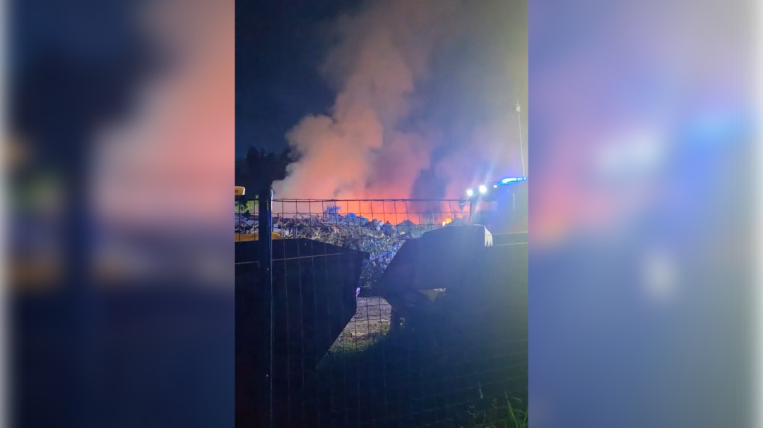 Požar na deponiji Dragonija