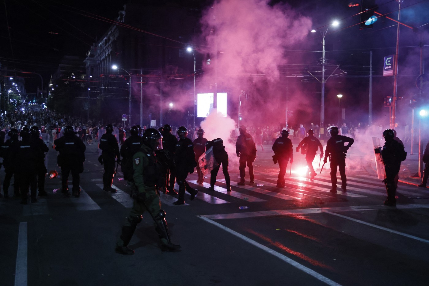 Nasilje na ulicah Beograda