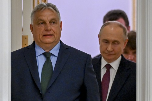Vladimir putin in Viktor Orban