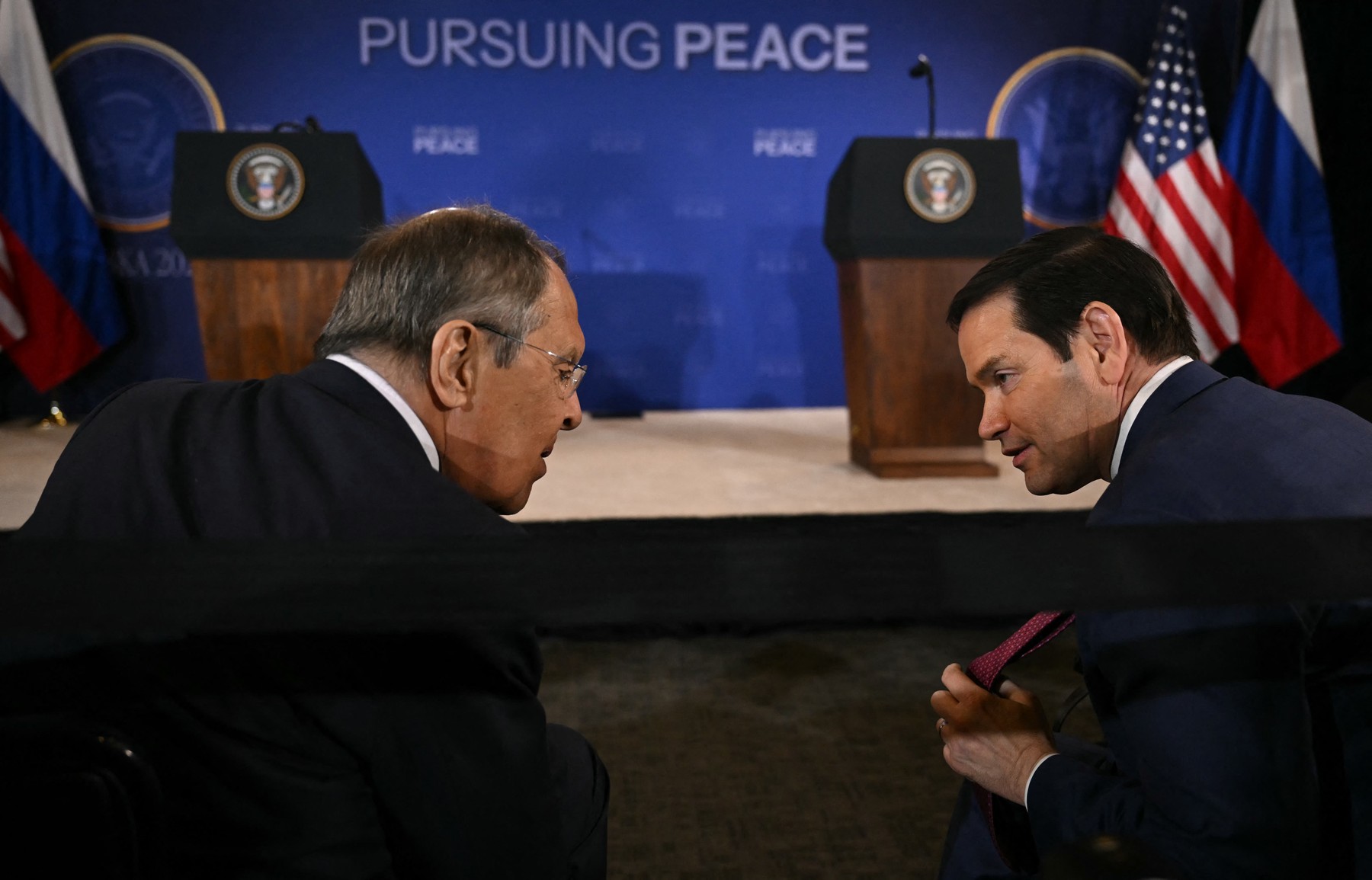 Sergei Lavrov in Marco Rubio