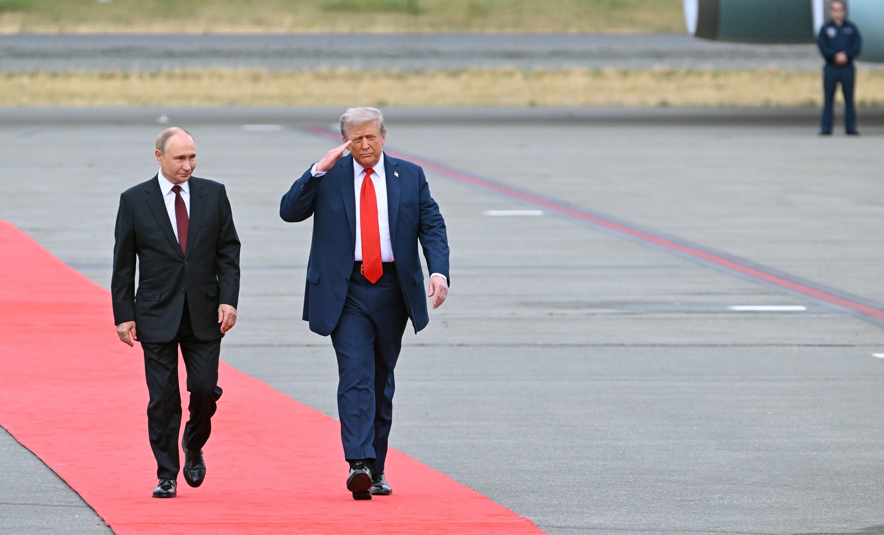 Donald Trump in Vladimir Putin