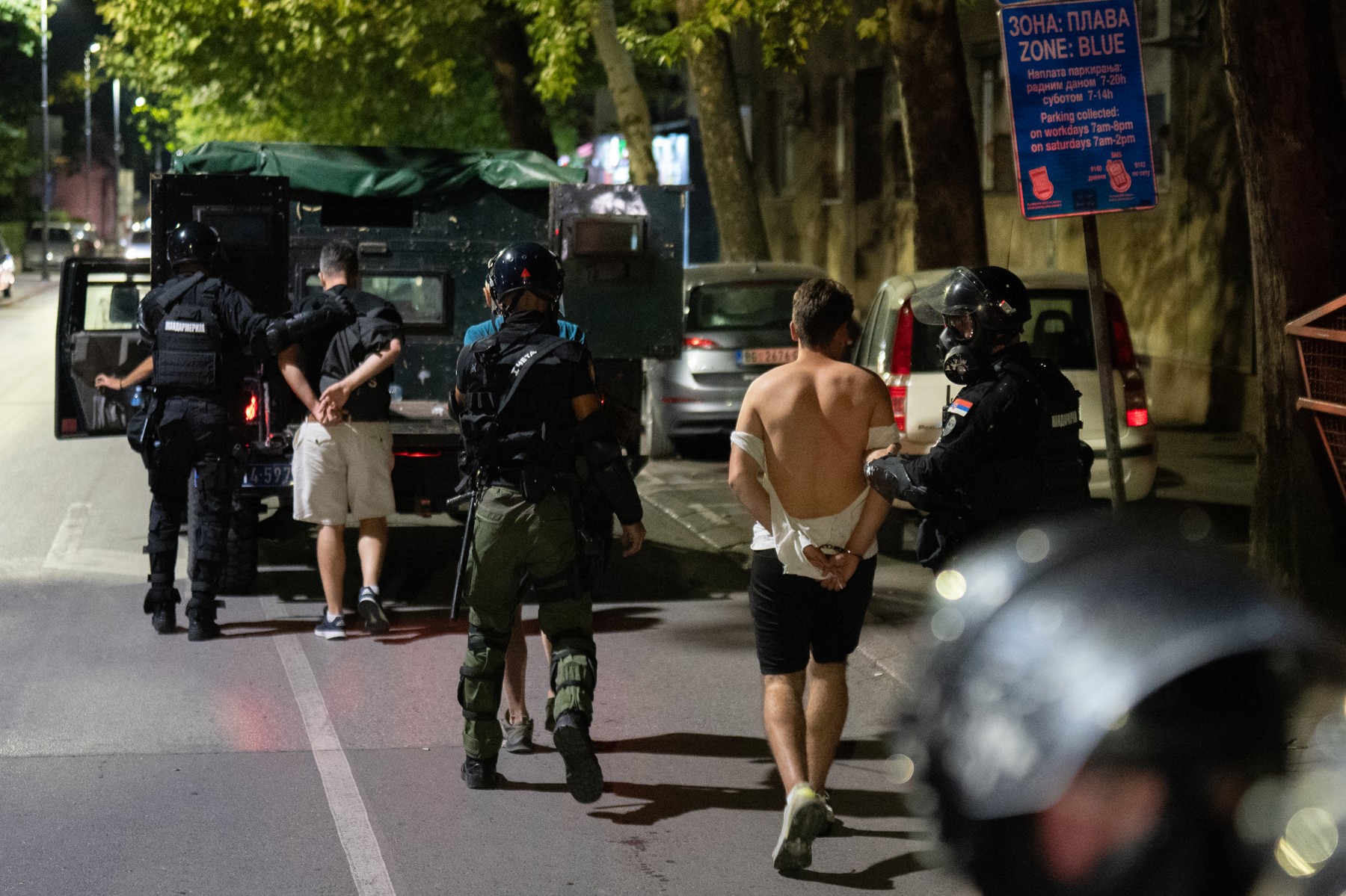 Protest, Valjevo, 16. avgust 2025