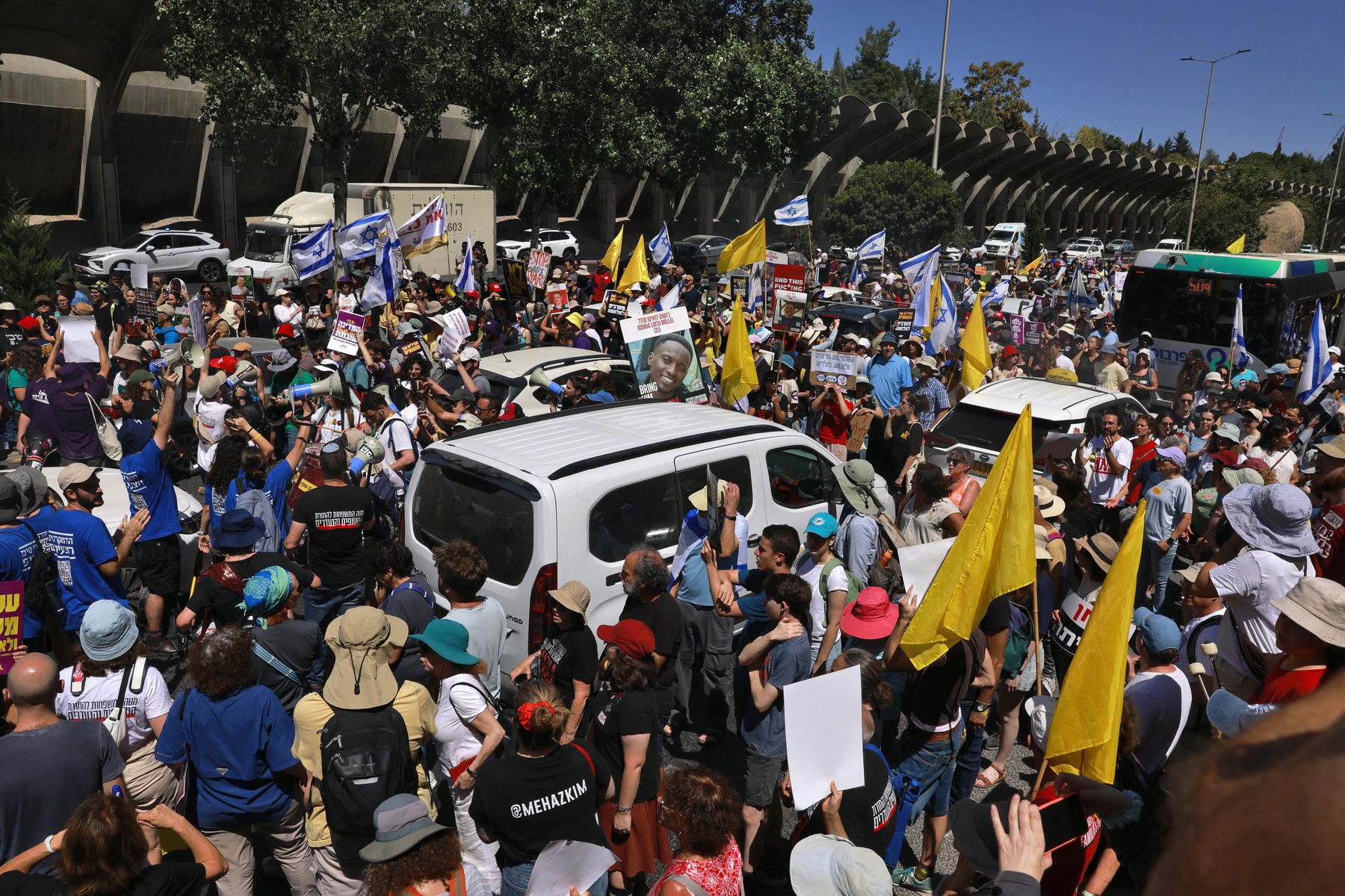 Protestniki v Izraelu