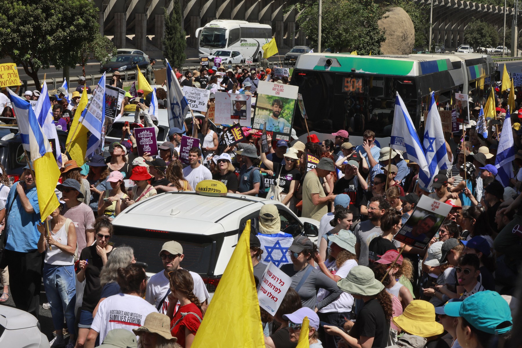 Protestniki v Izraelu