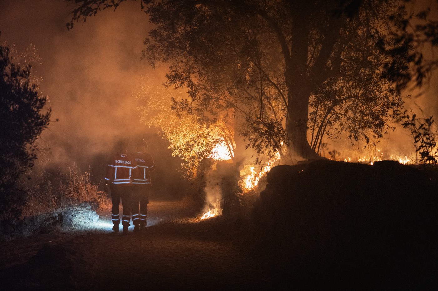 Gašenje požarov na Portugalskem