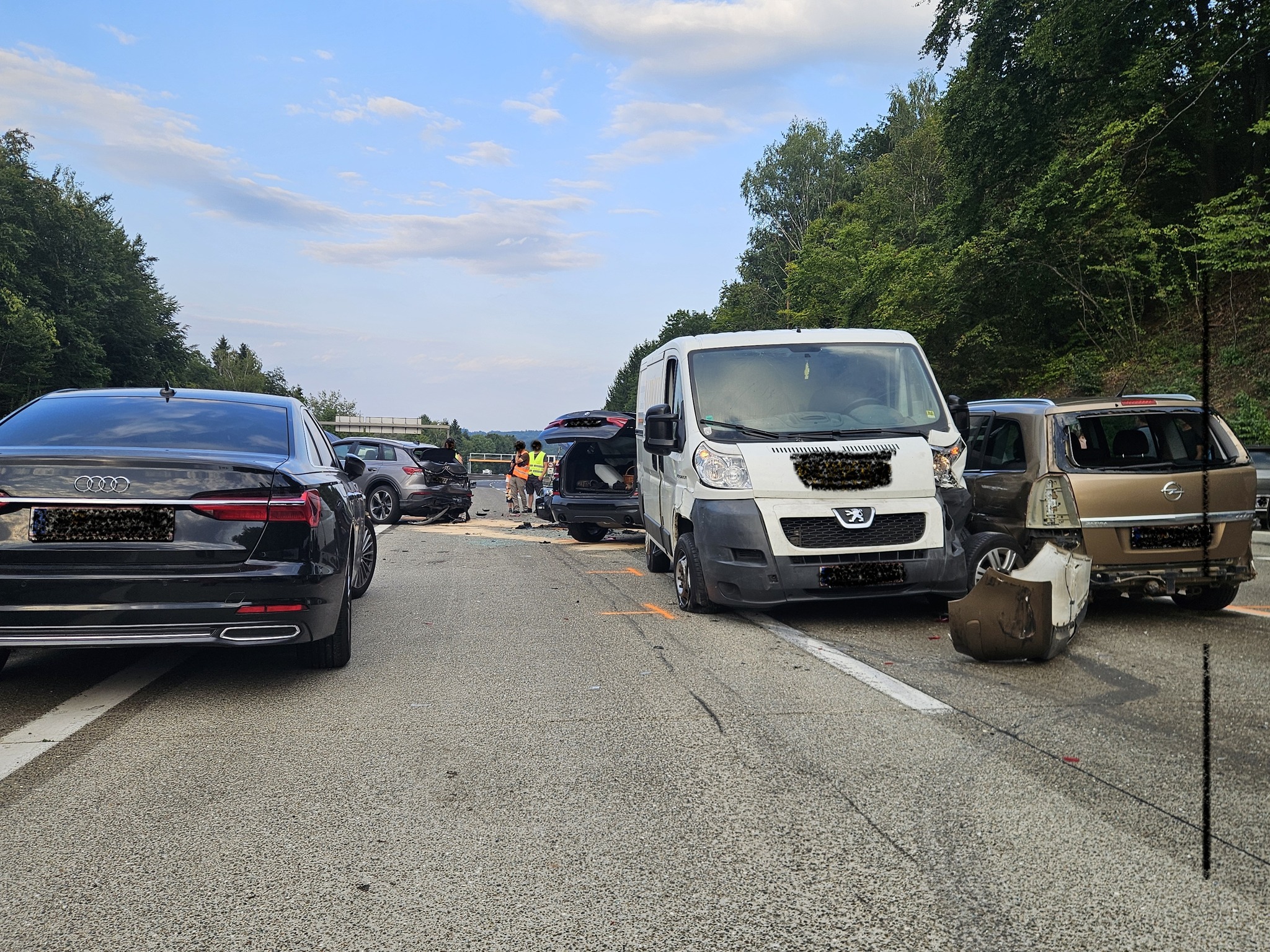 Množično trčenje pri Gradcu